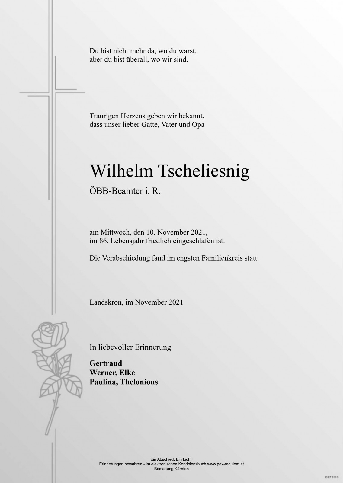 Parte Wilhelm Tscheliesnig