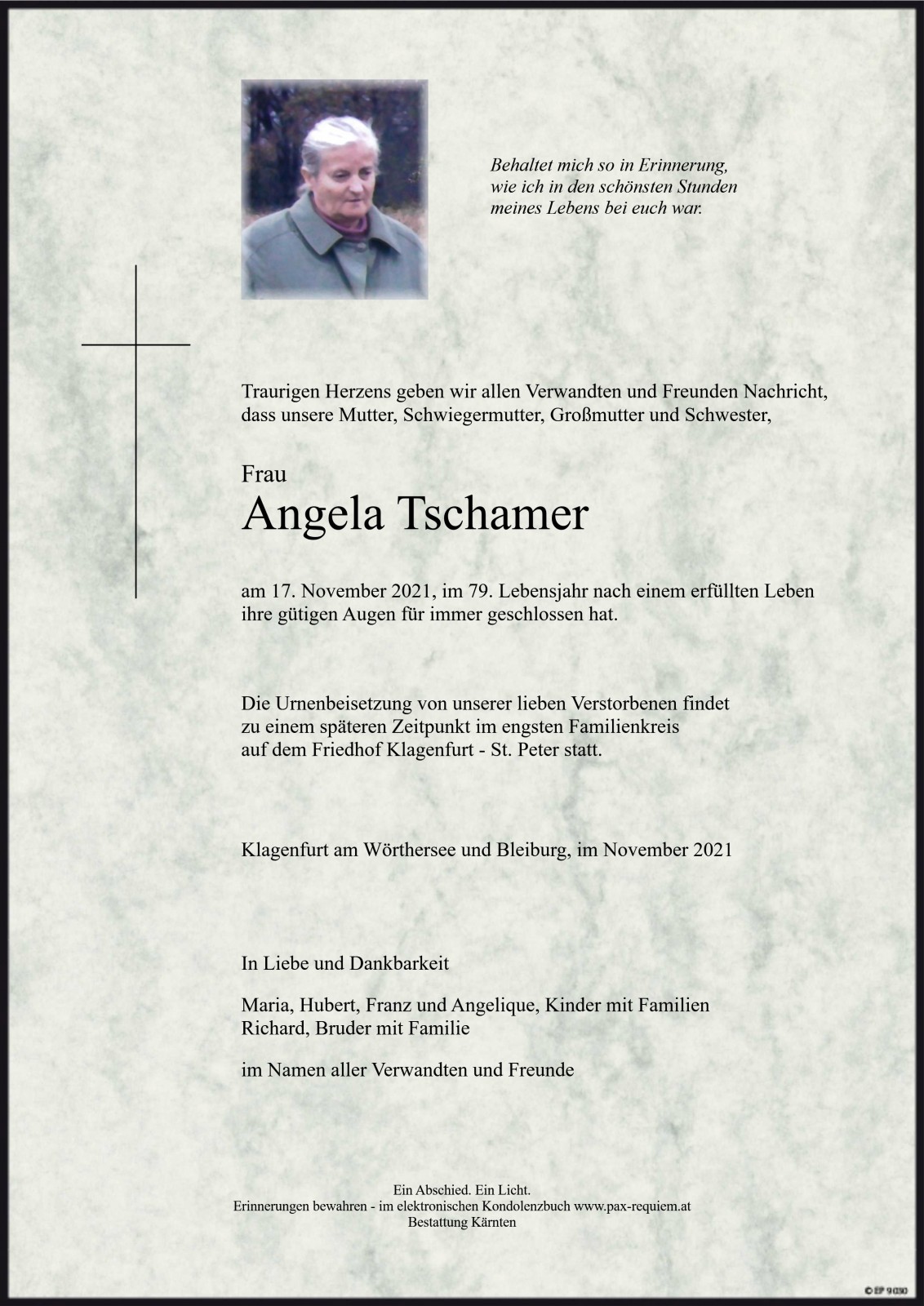 Parte Angela Tschamer