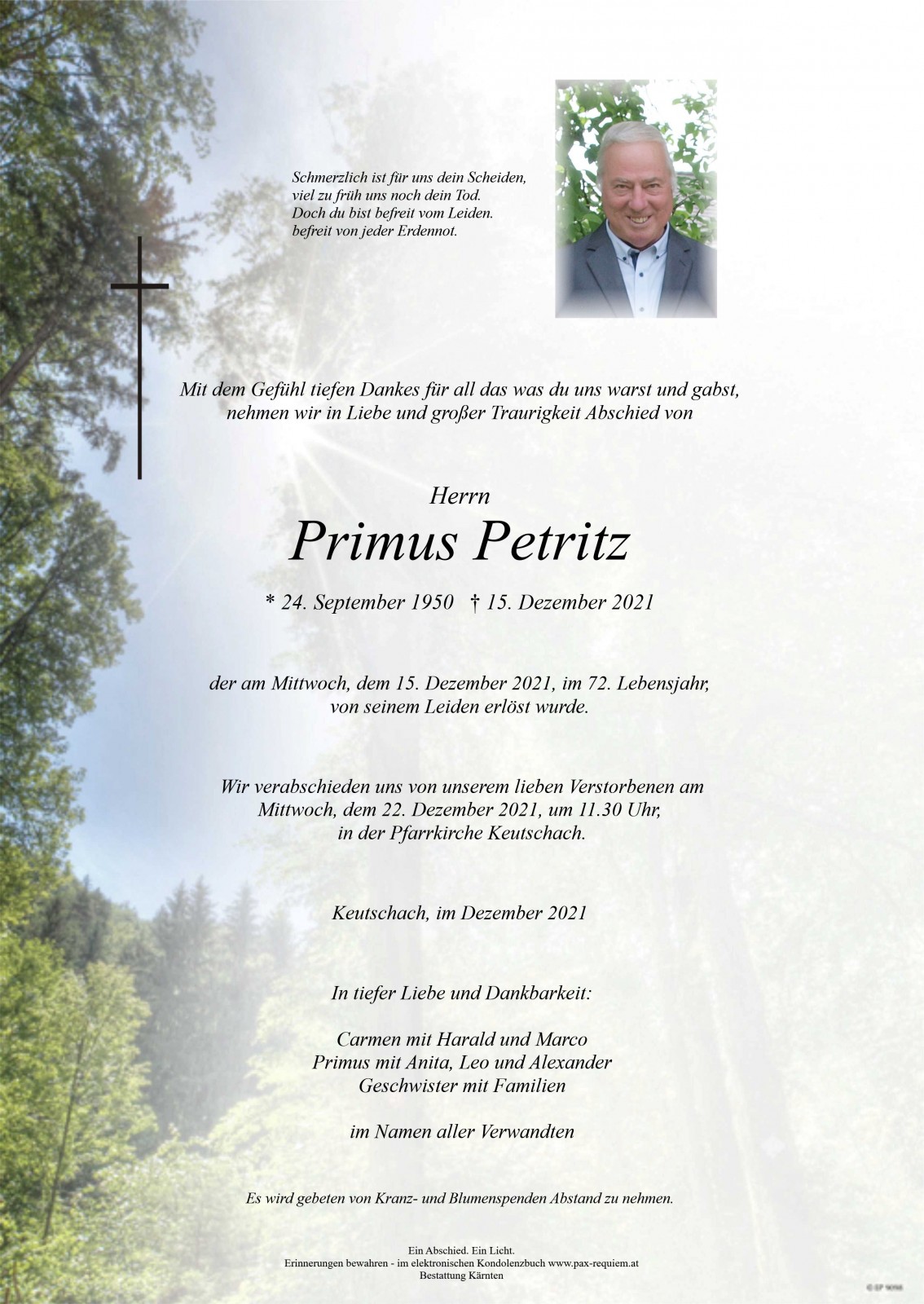 Parte Primus Petritz