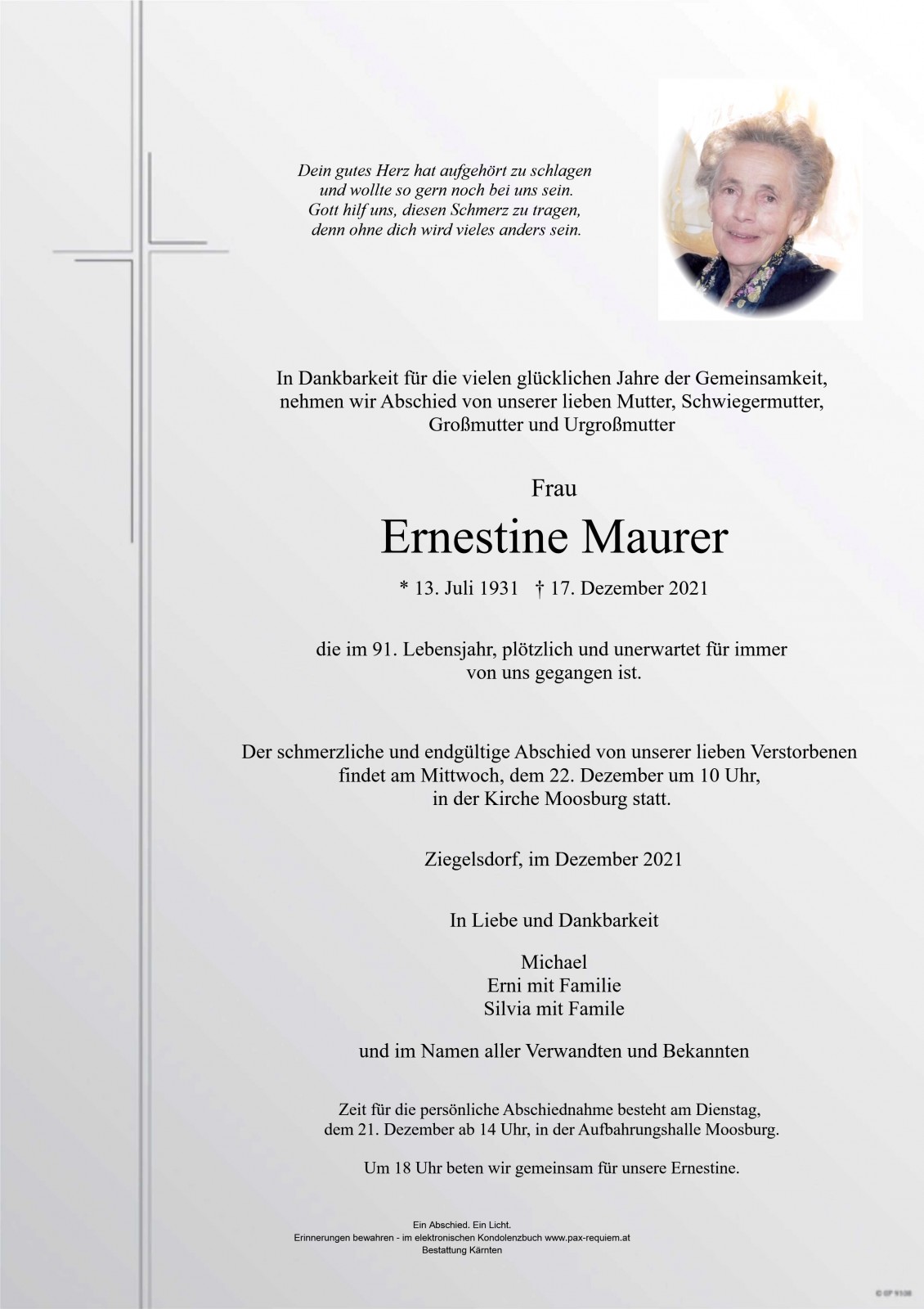 Parte Ernestine Maurer