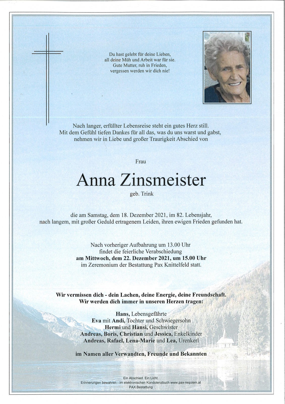 Parte Anna Zinsmeister