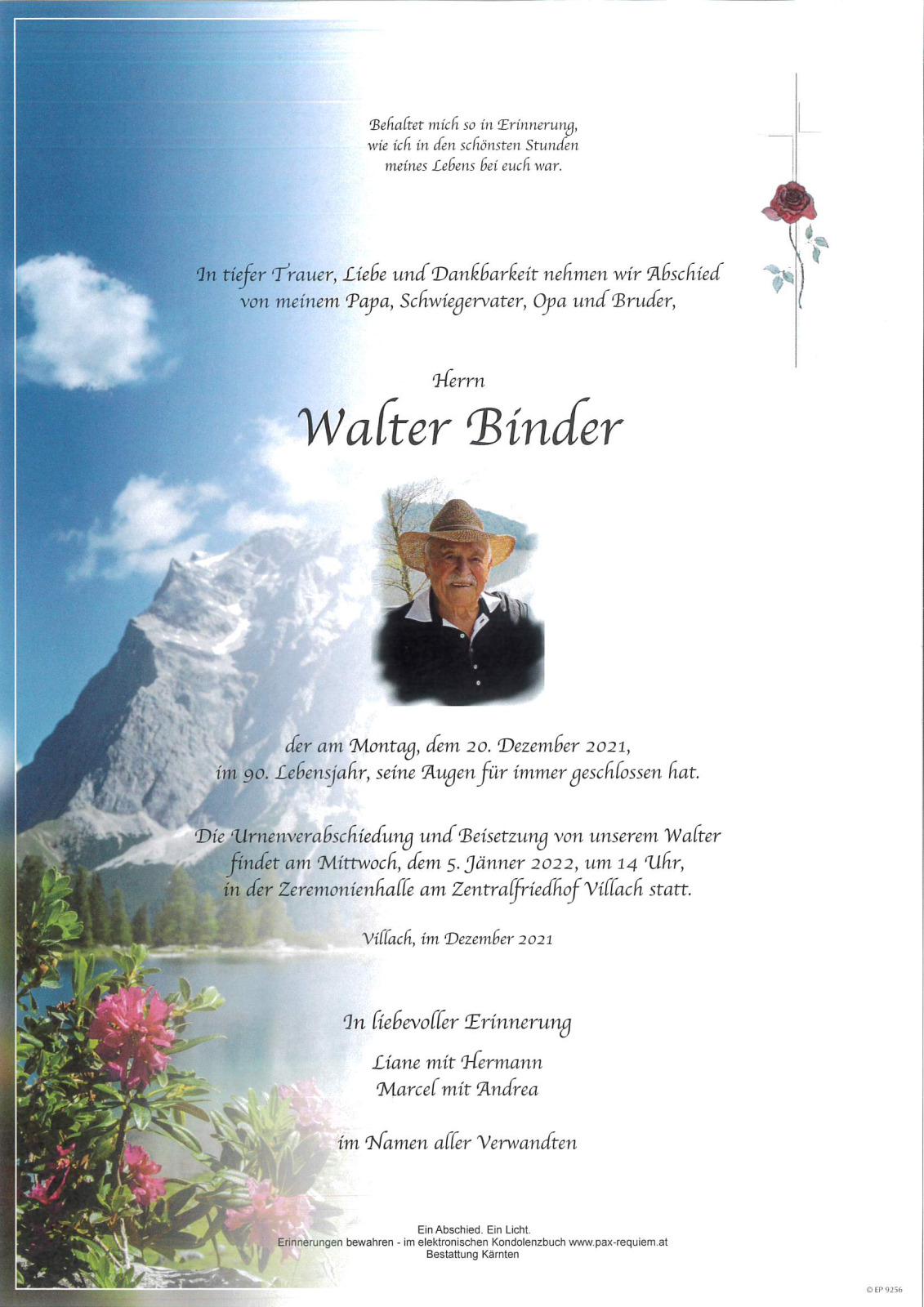 Parte Walter Binder