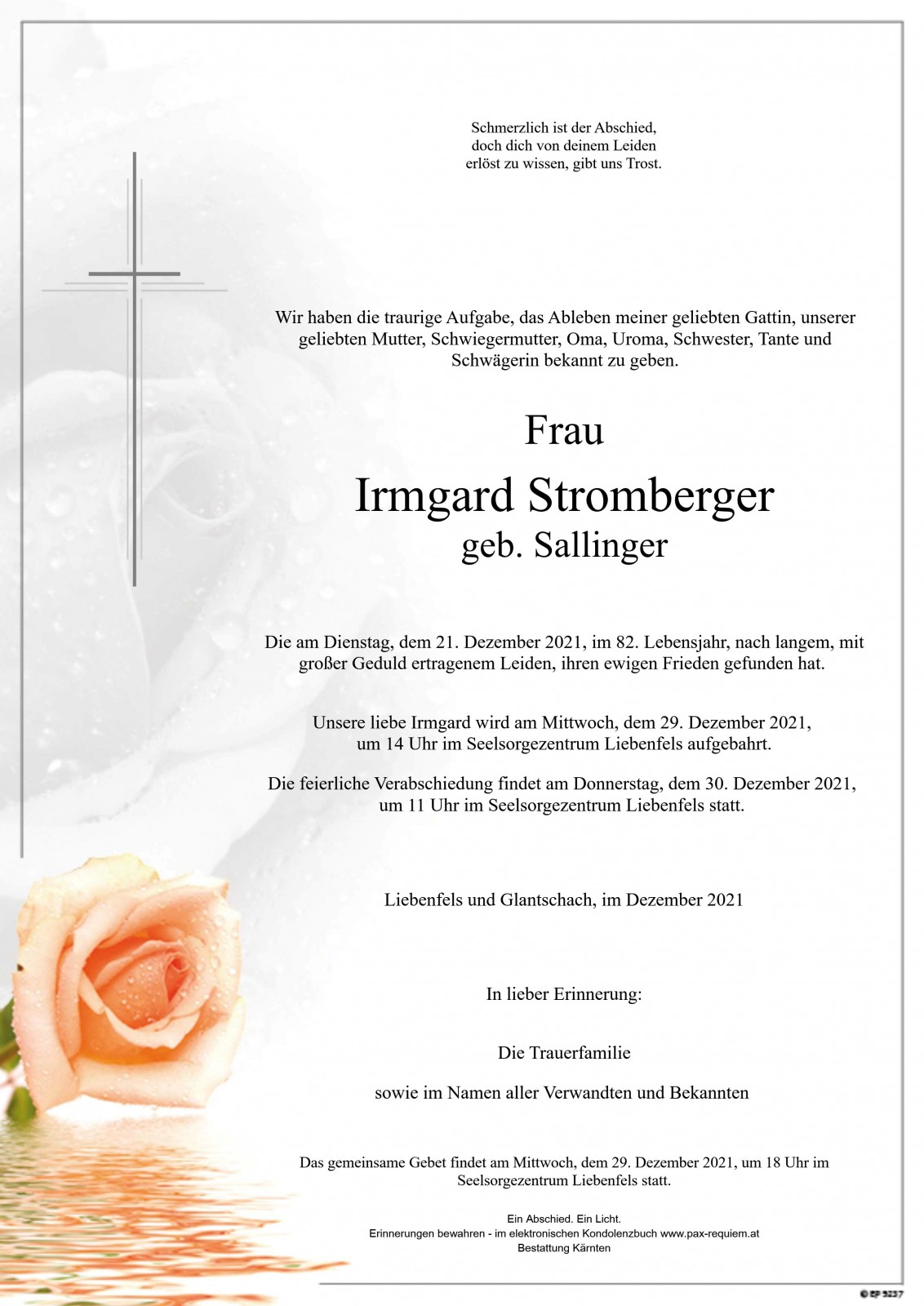 Parte Irmgard Stromberger