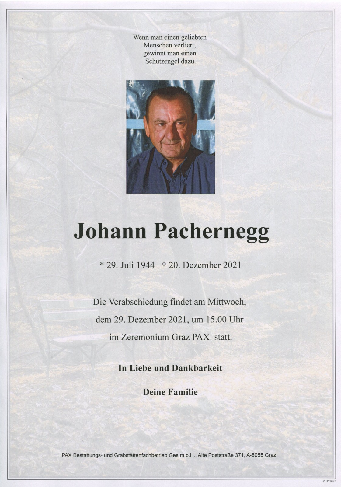 Parte Johann Pachernegg