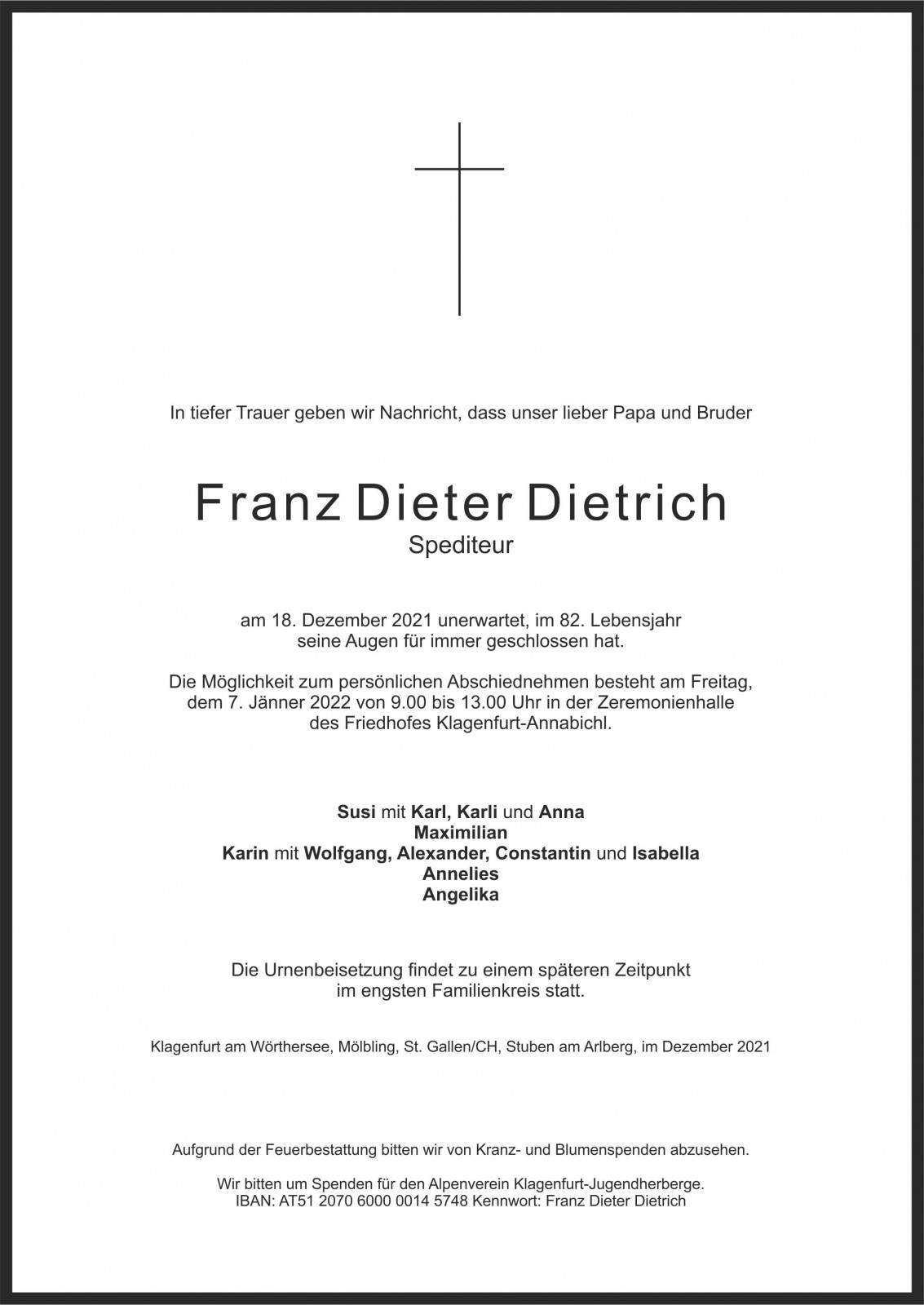 Parte Franz Dieter Dietrich