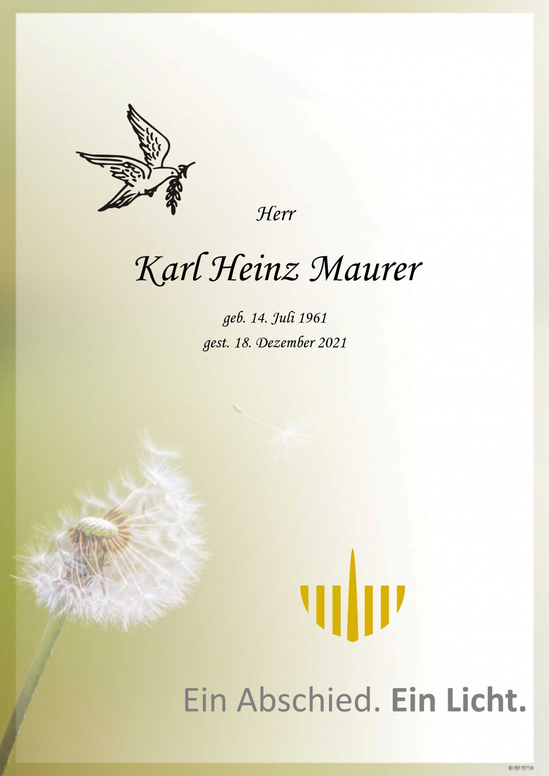 Parte Karl Heinz Maurer