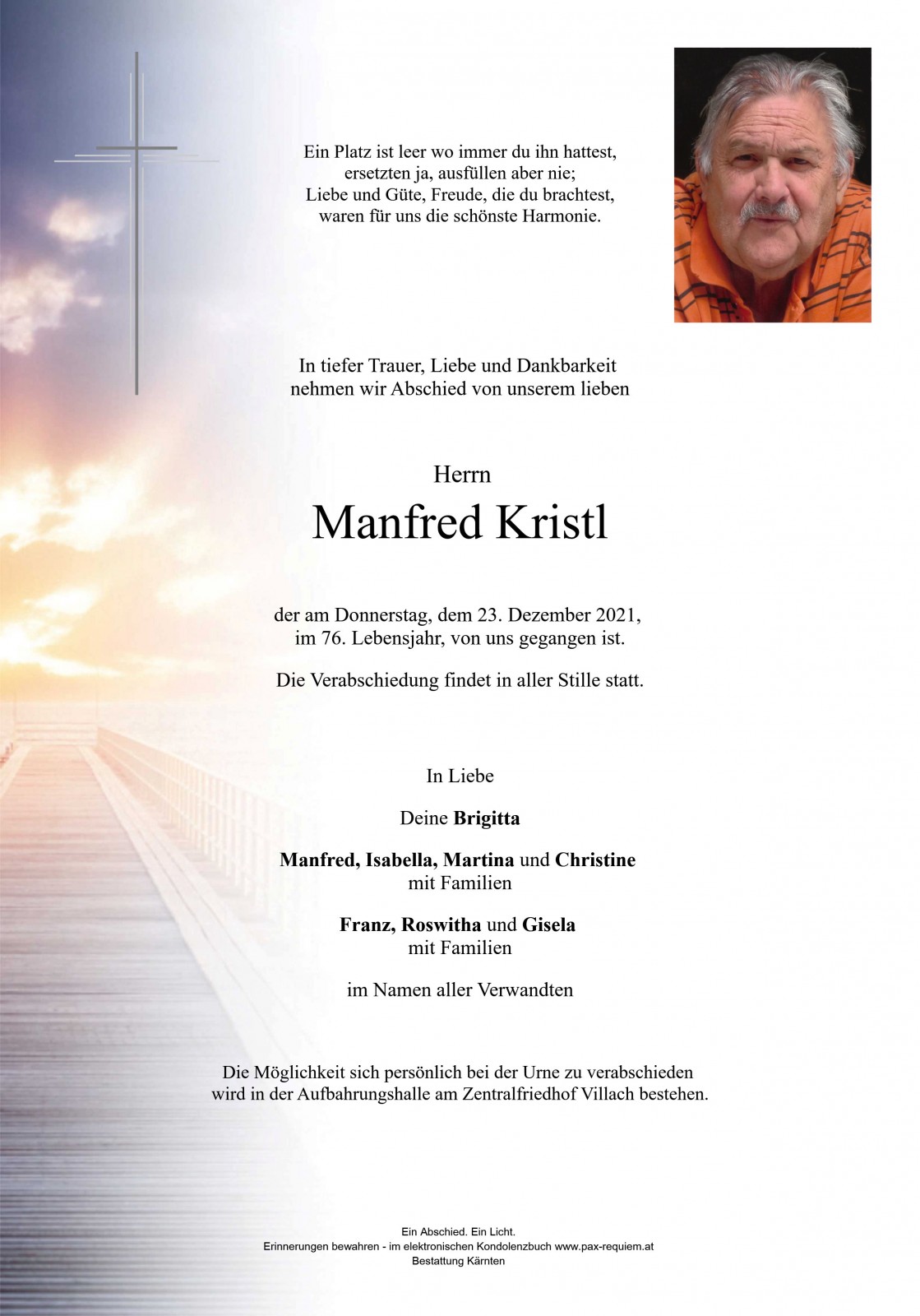 Parte Manfred  Kristl