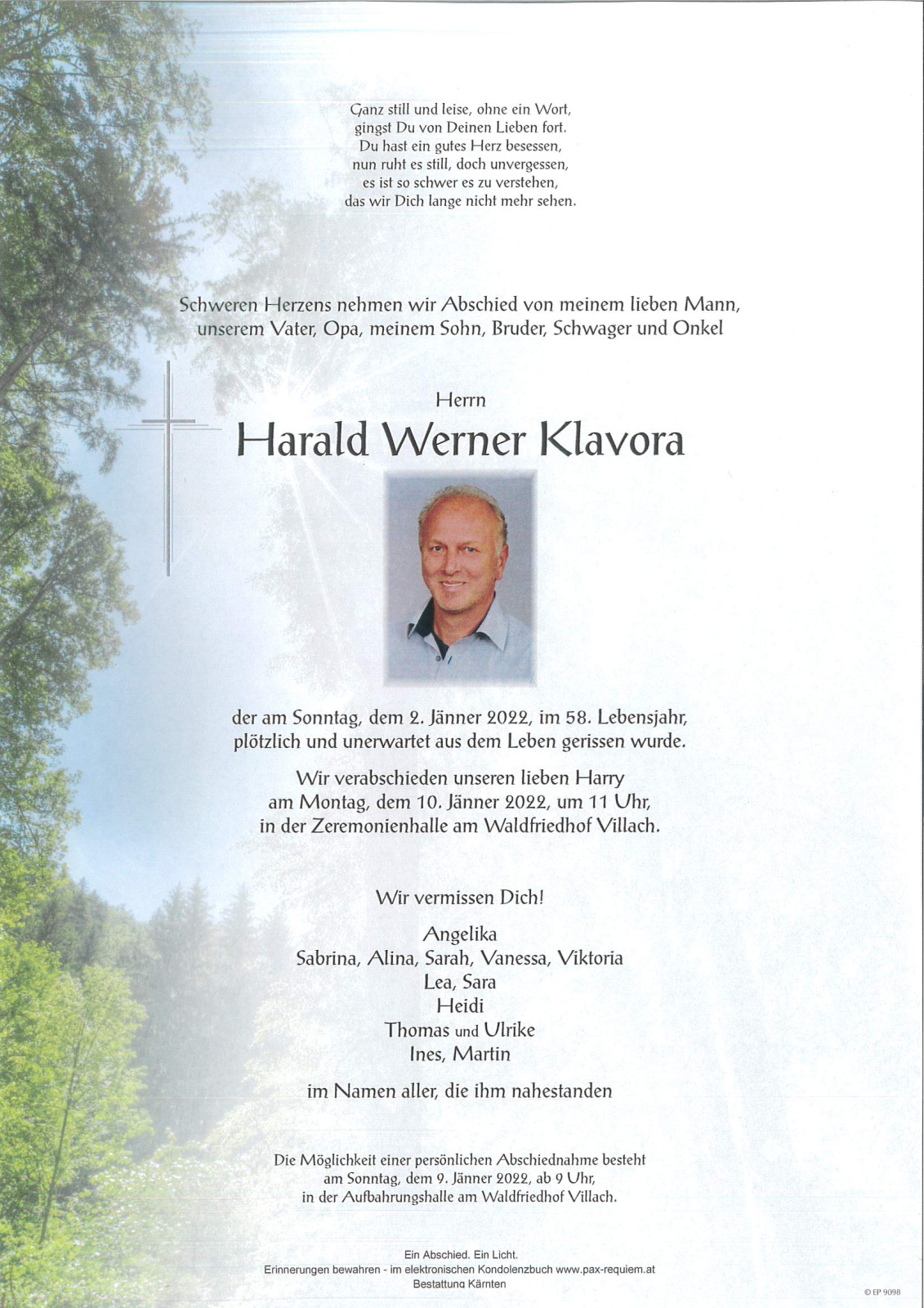 Parte Harald Werner Klavora