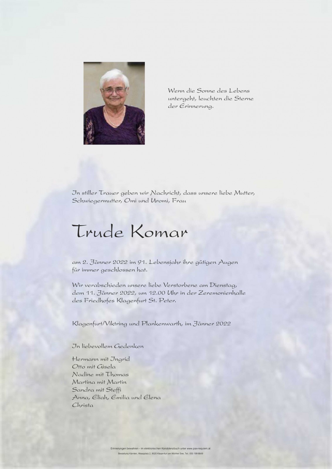 Parte Trude Komar