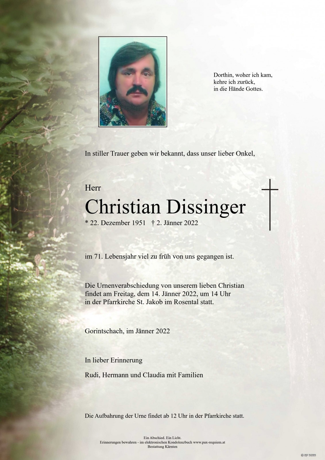 Parte Christian Dissinger