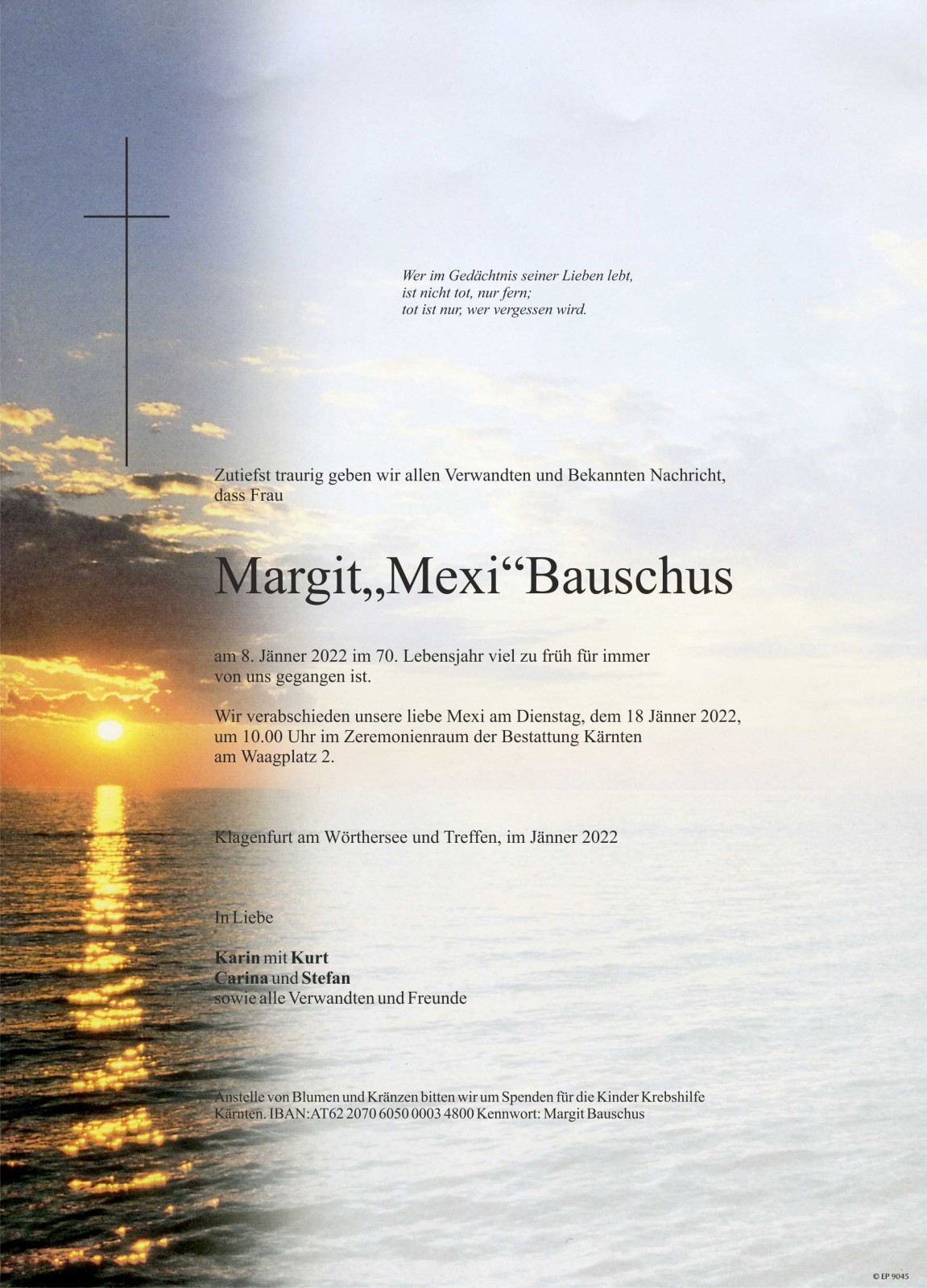 Parte Margit"Mexi" Bauschuss