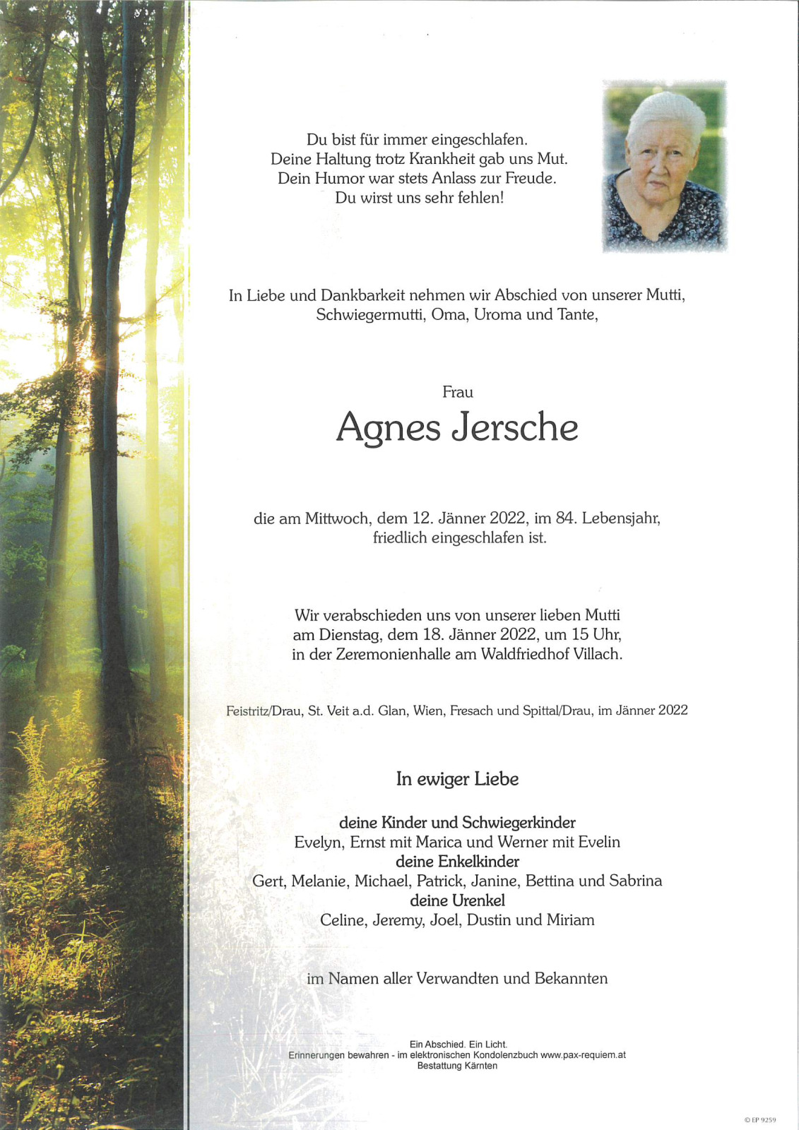 Parte Agnes Jersche