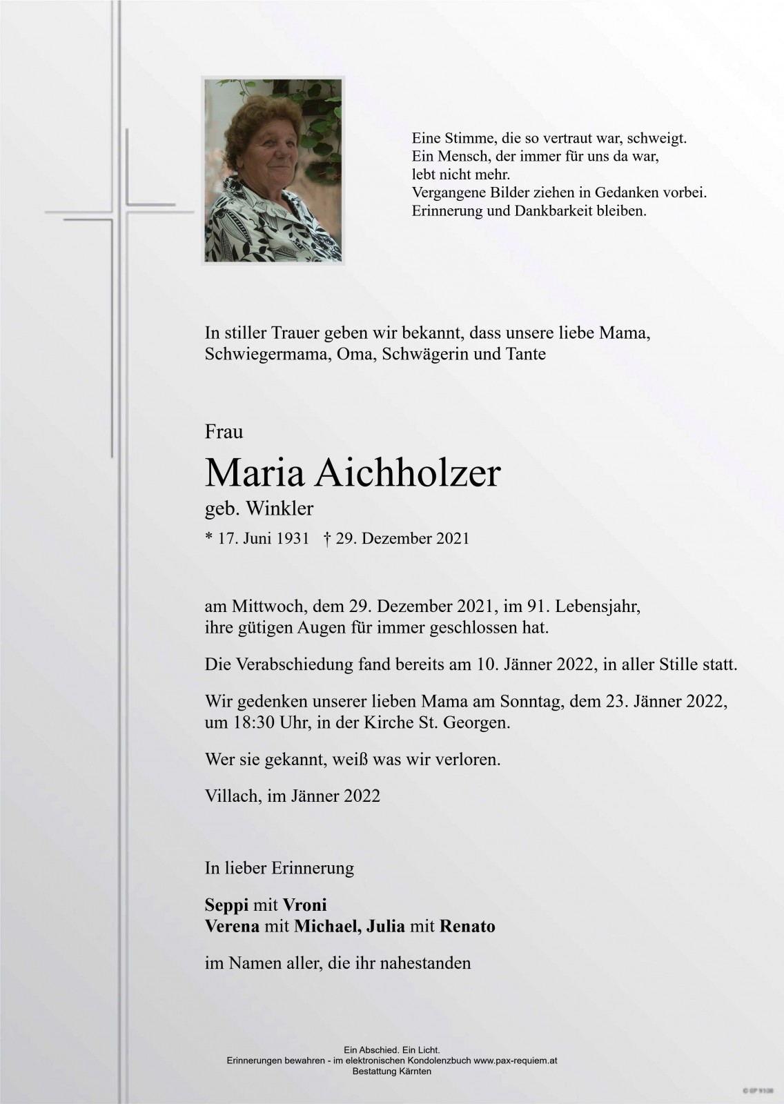 Parte Maria Aichholzer