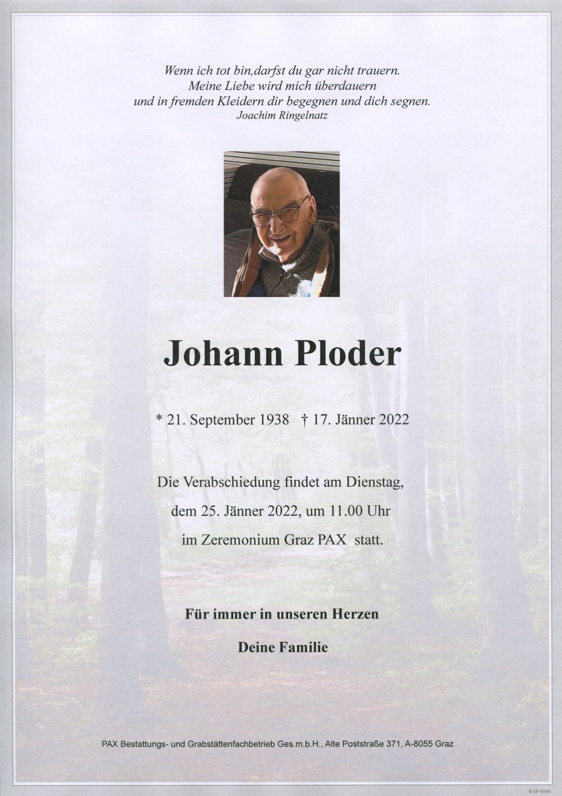 Parte Johann Ploder