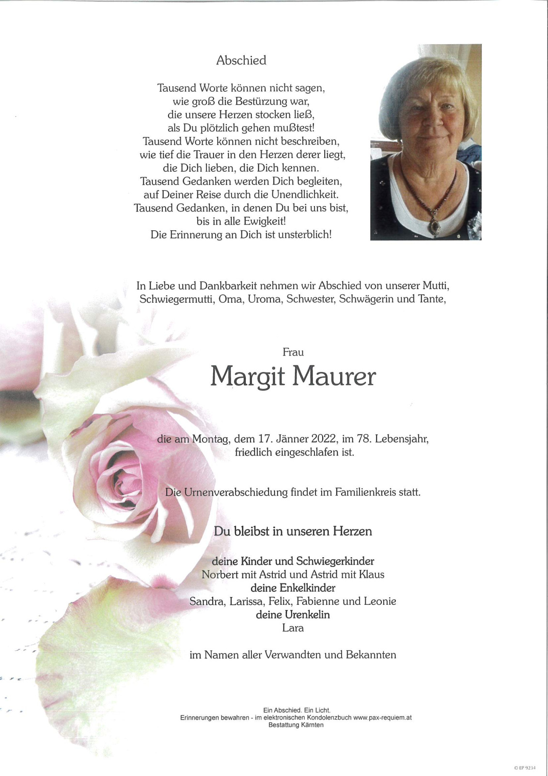 Parte Margit Maurer