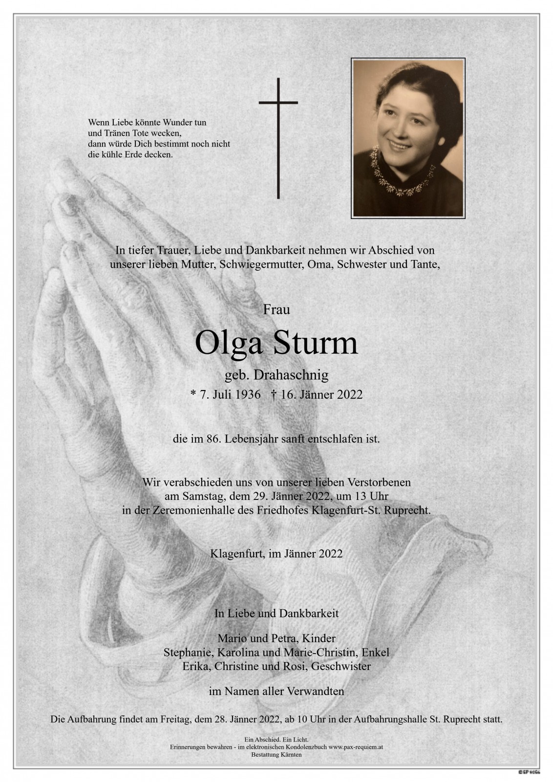 Parte Olga Sturm