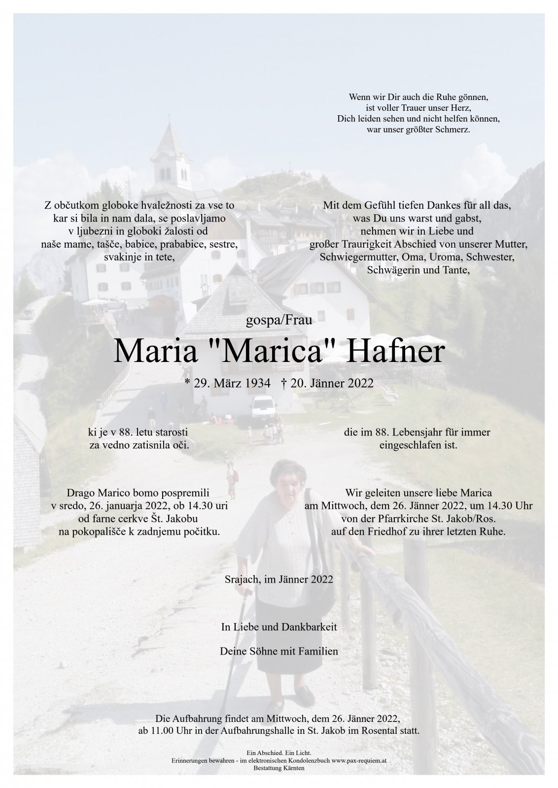 Parte Maria "Marica" Hafner