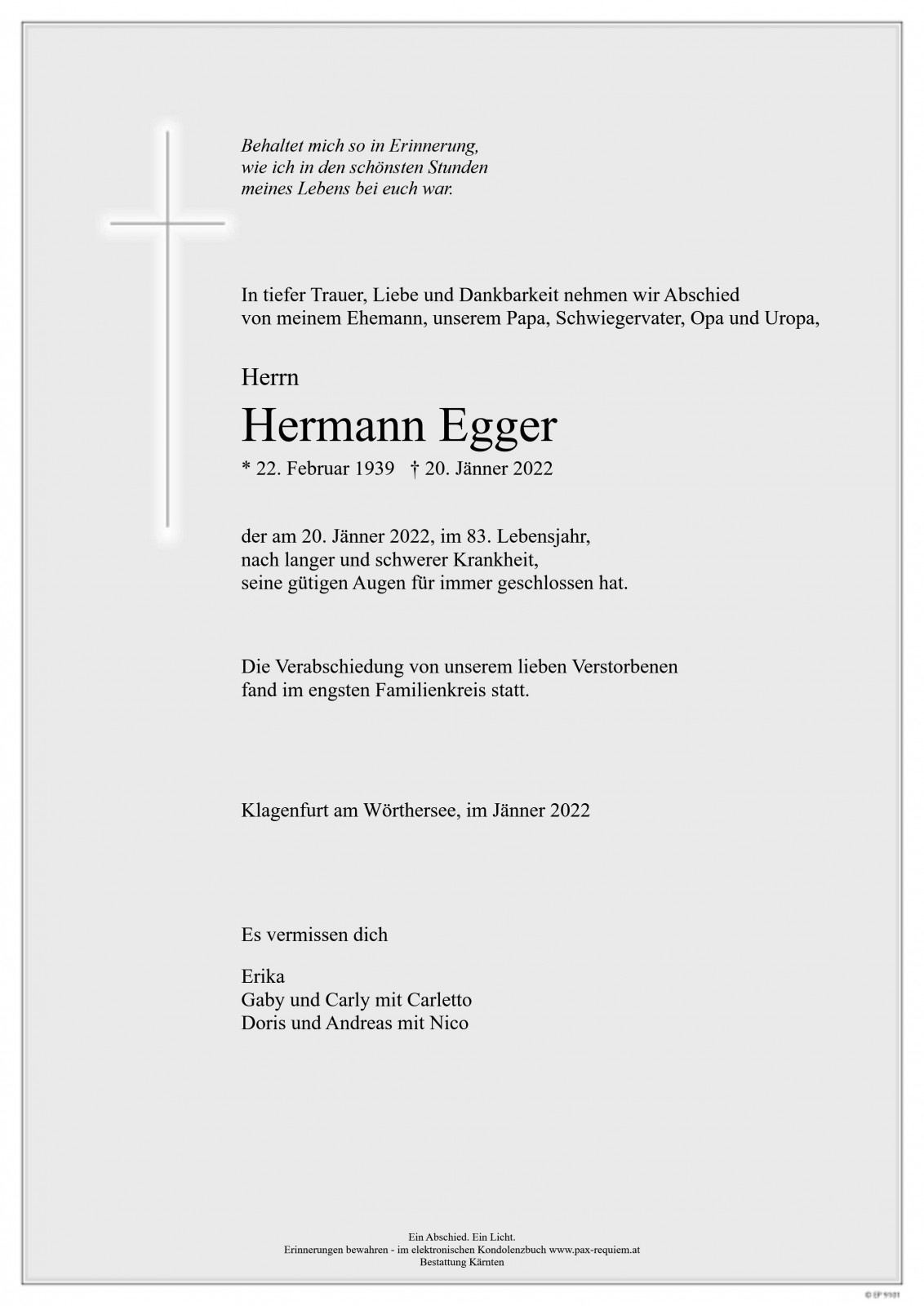 Parte Hermann Egger