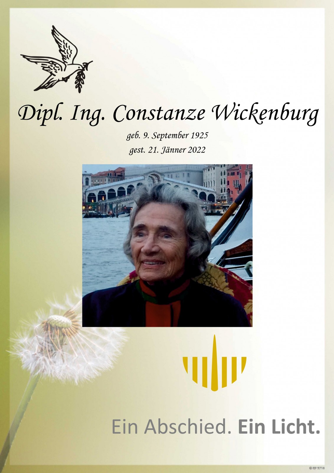 Parte Dipl. Ing. Constanze Wickenburg