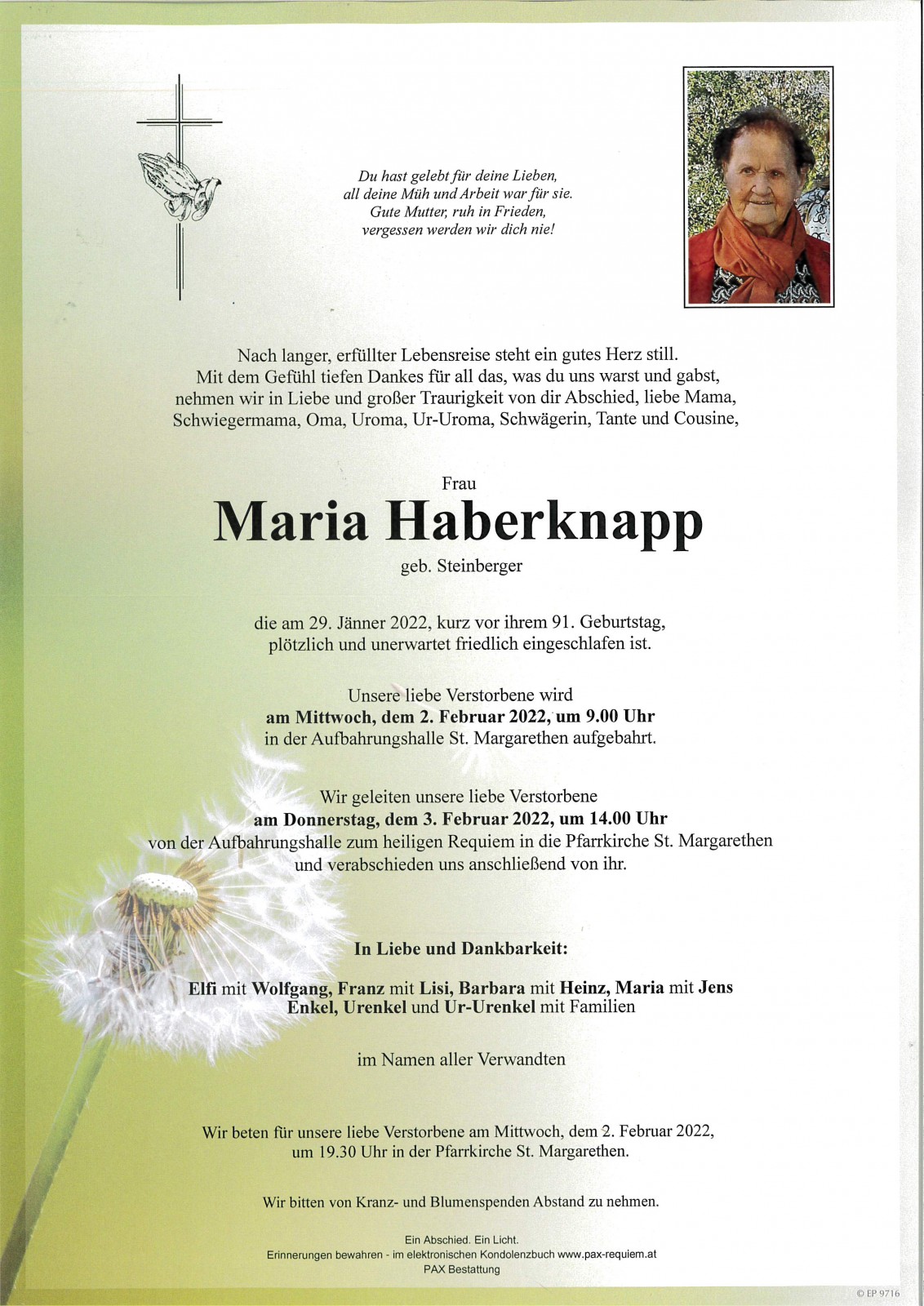 Parte Maria Haberknapp