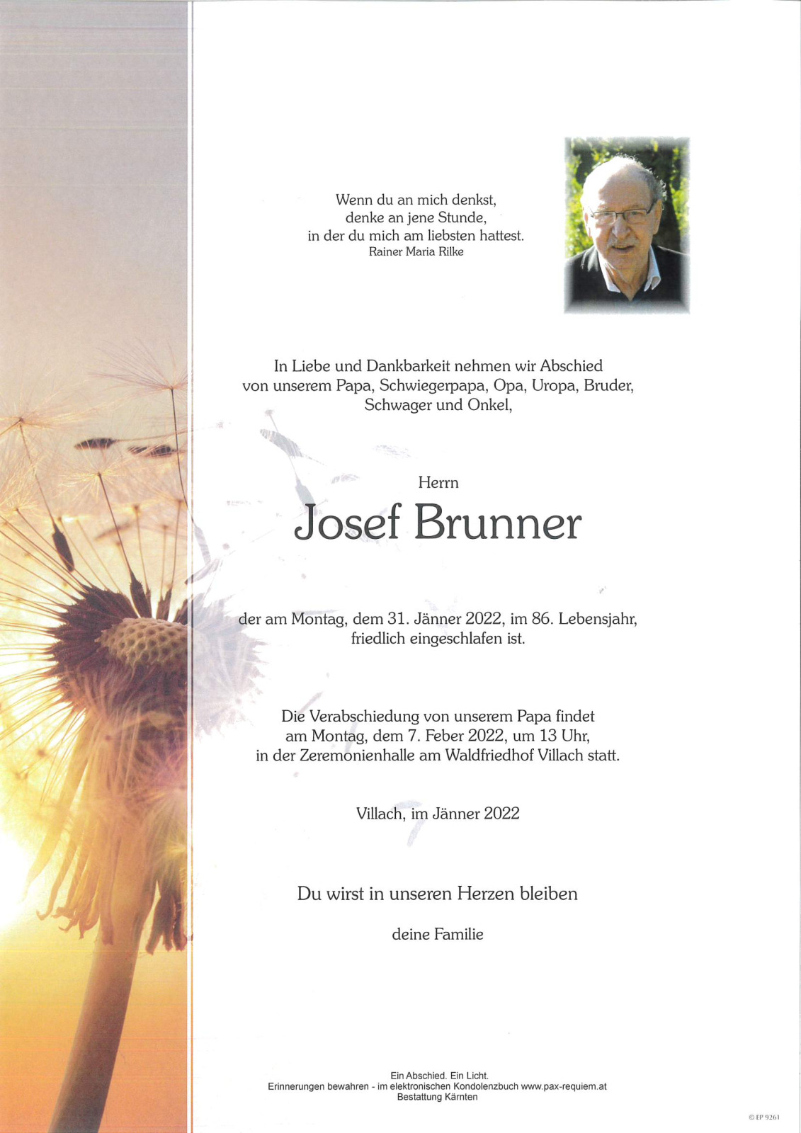 Parte Josef Brunner