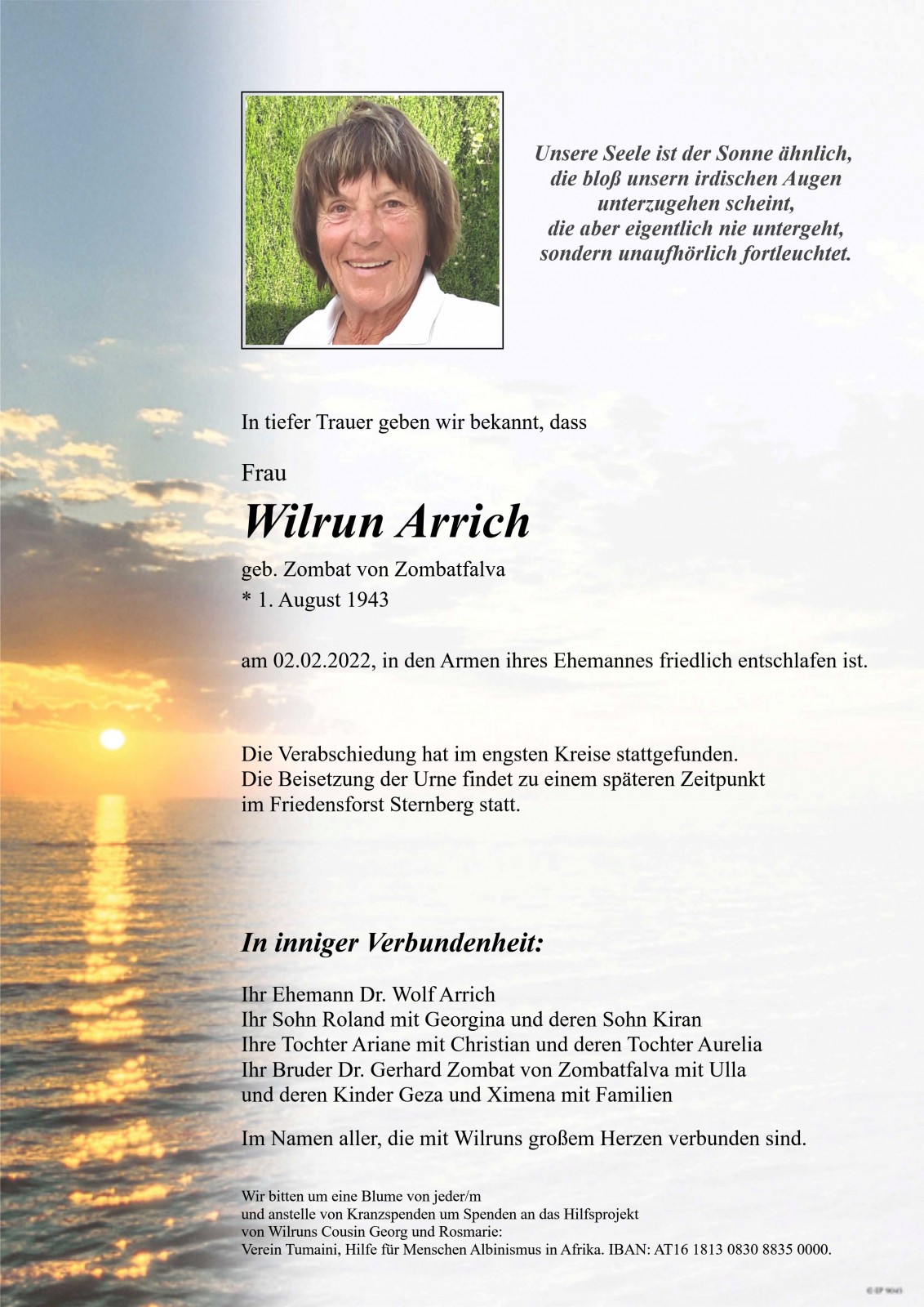 Parte Wilrun Arrich