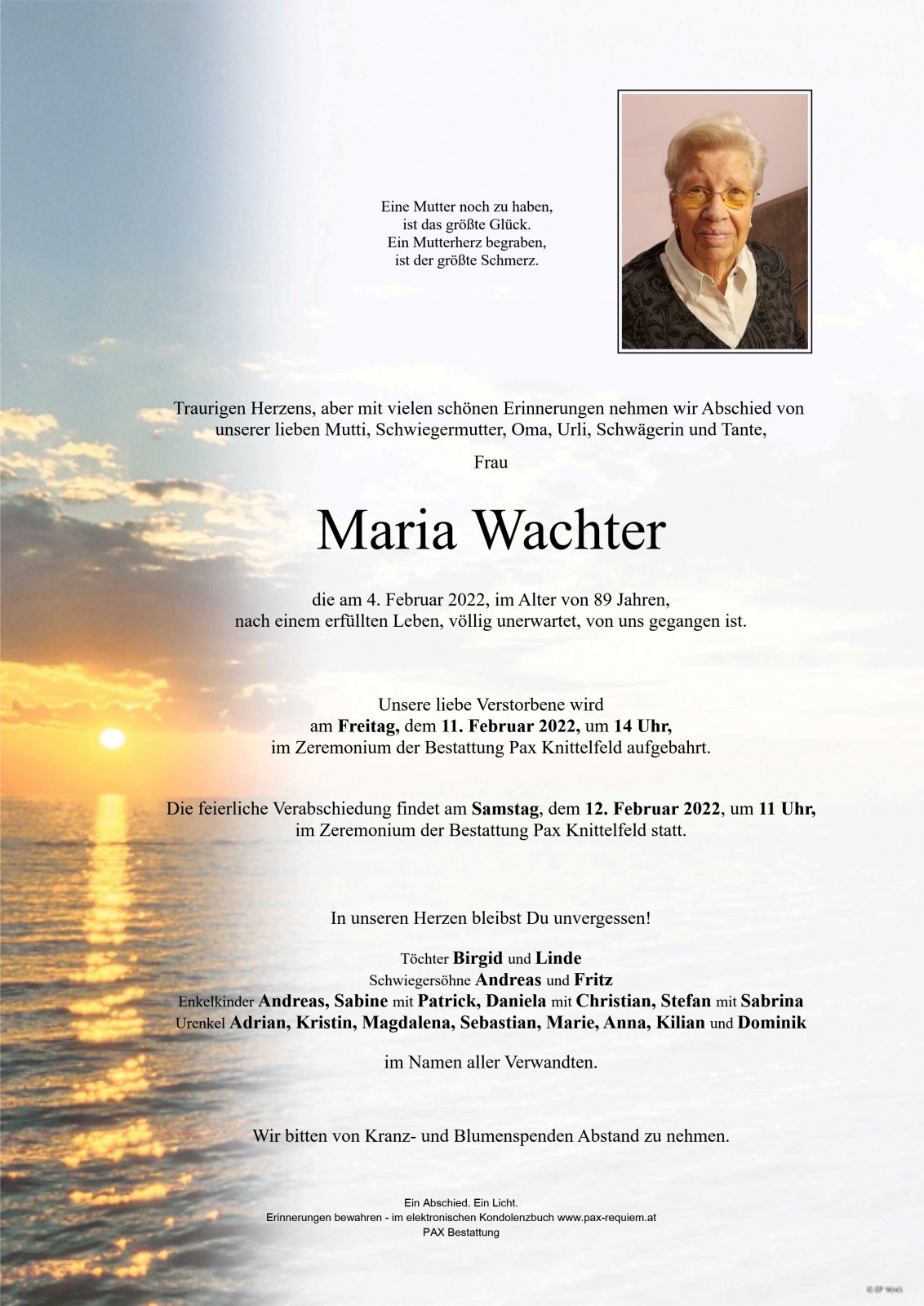 Parte Maria Wachter