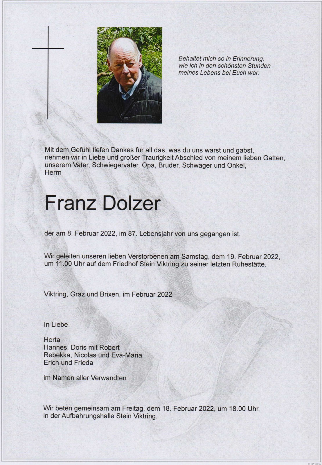 Parte Franz Dolzer