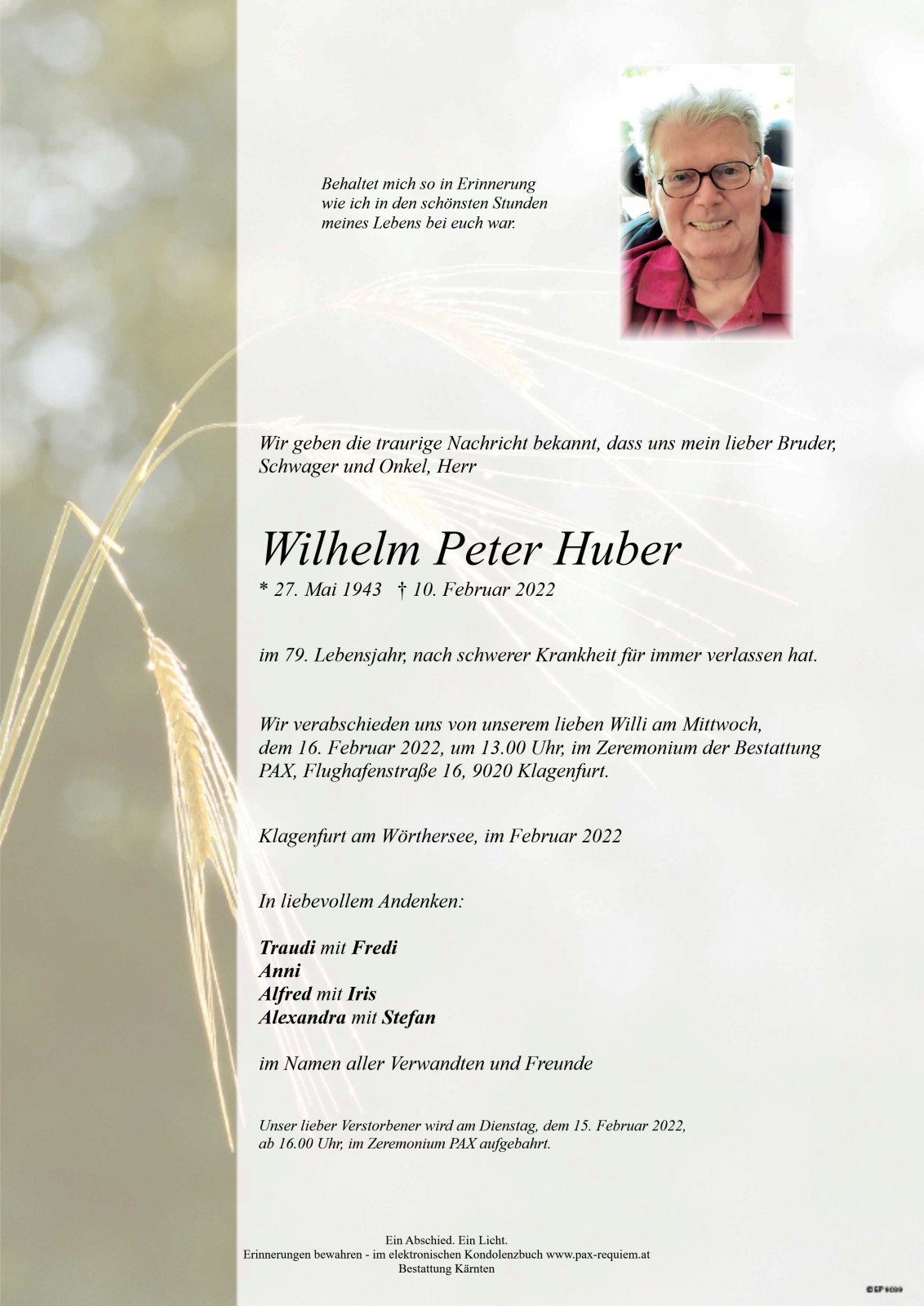 Parte Wilhelm Peter Huber