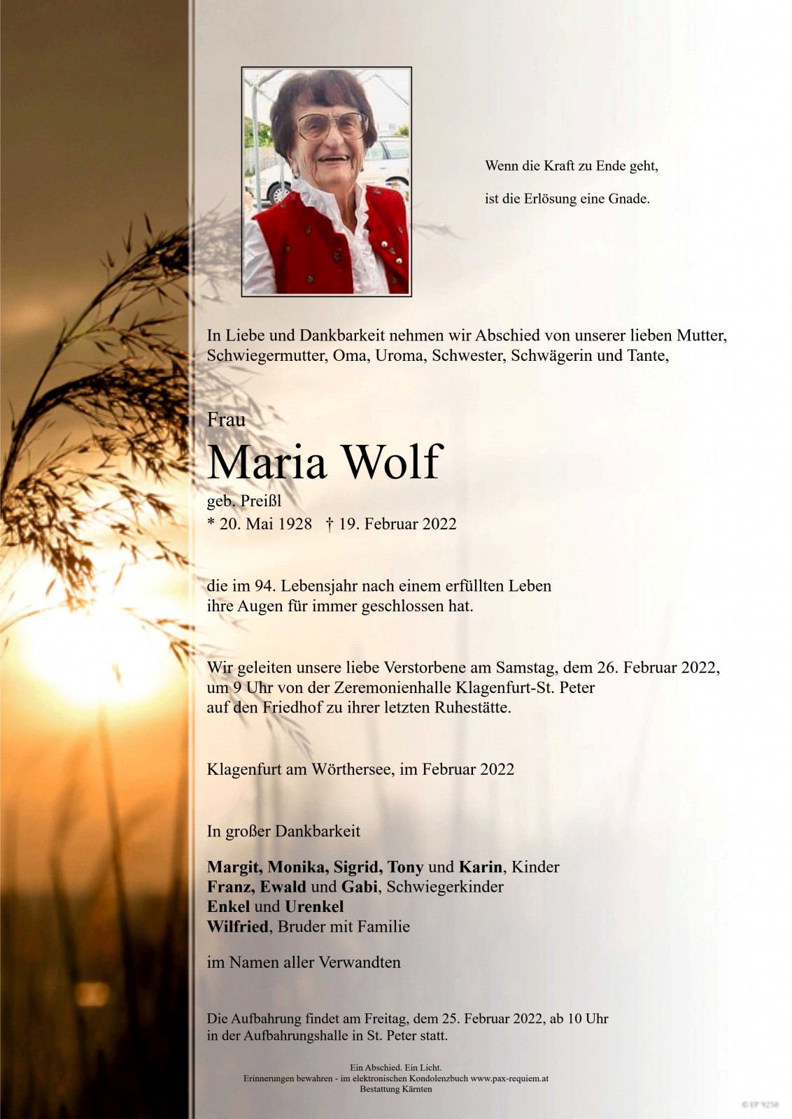 Parte Maria Wolf