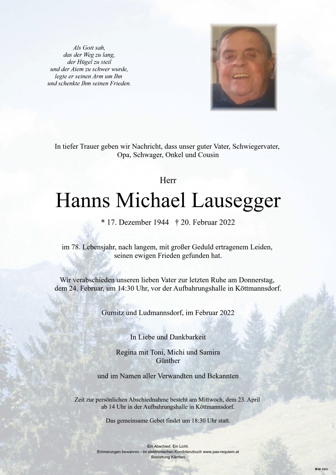 Parte Hanns Michael Lausegger