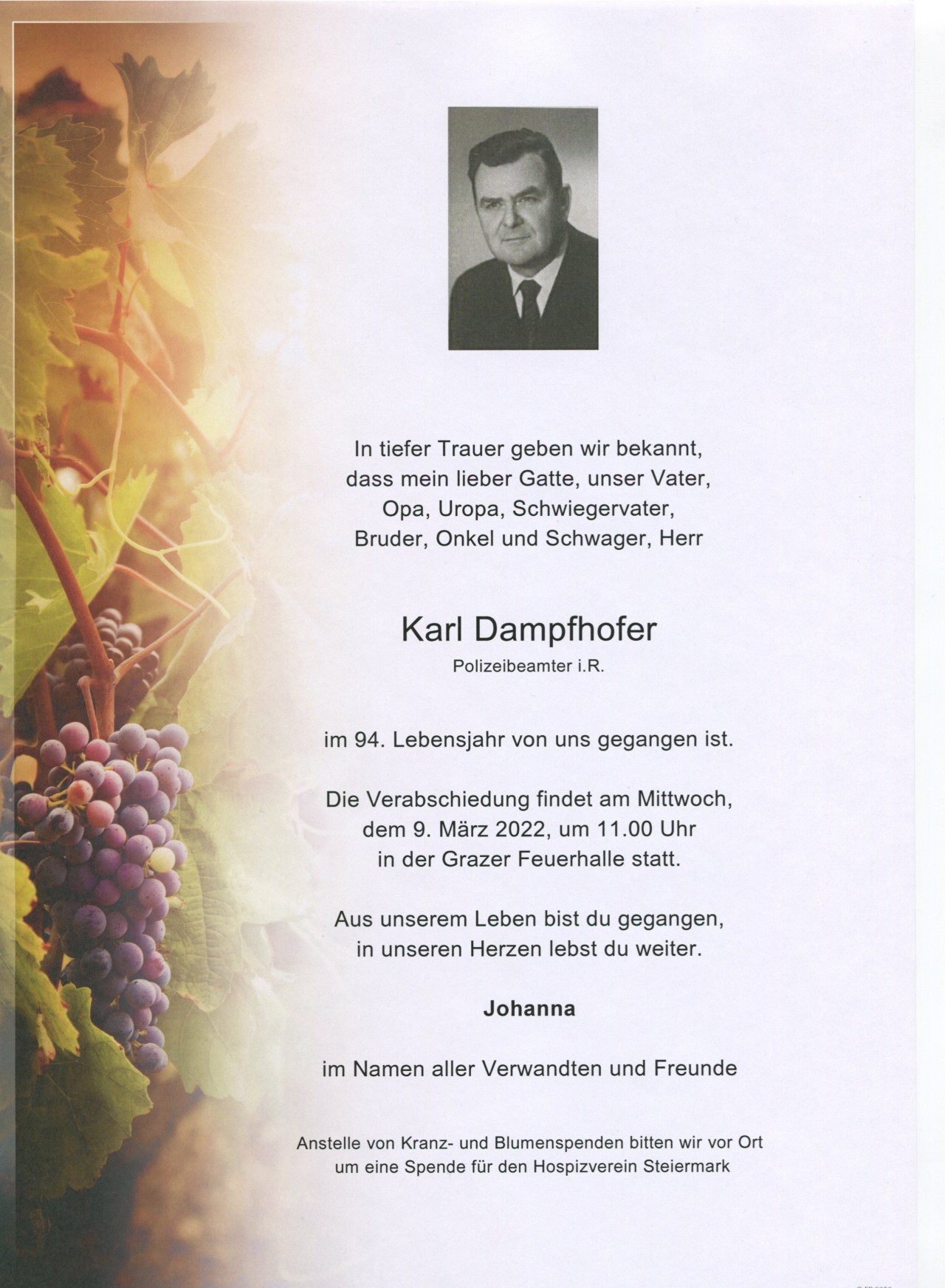 Parte Karl Dampfhofer