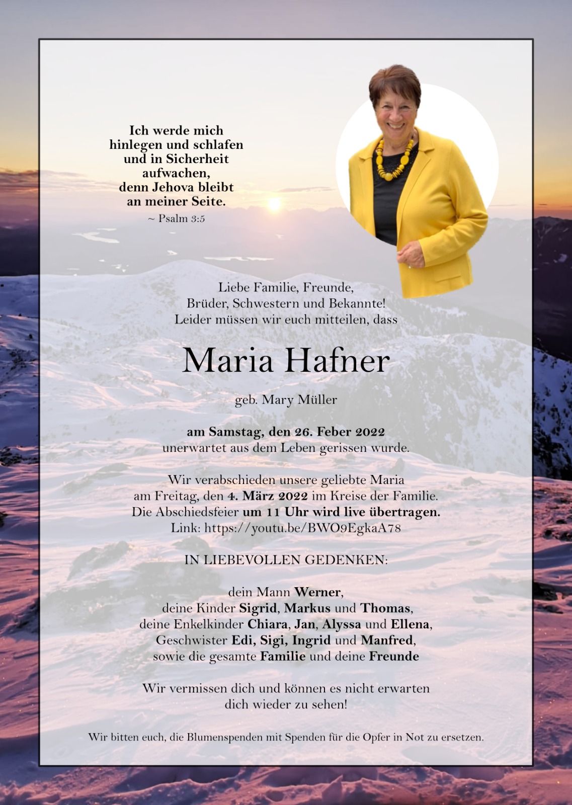 Parte Maria Hafner