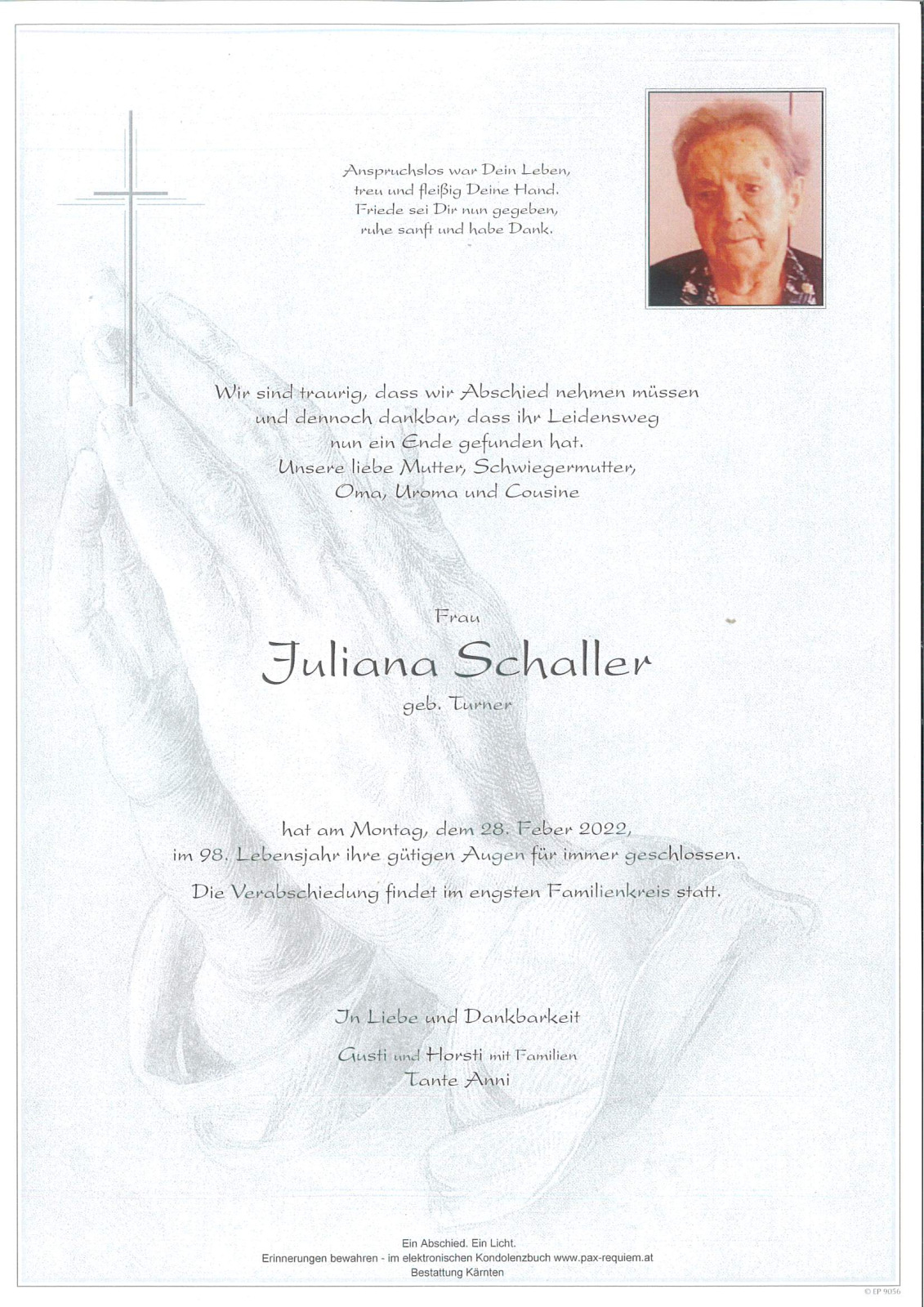 Parte Juliana Schaller