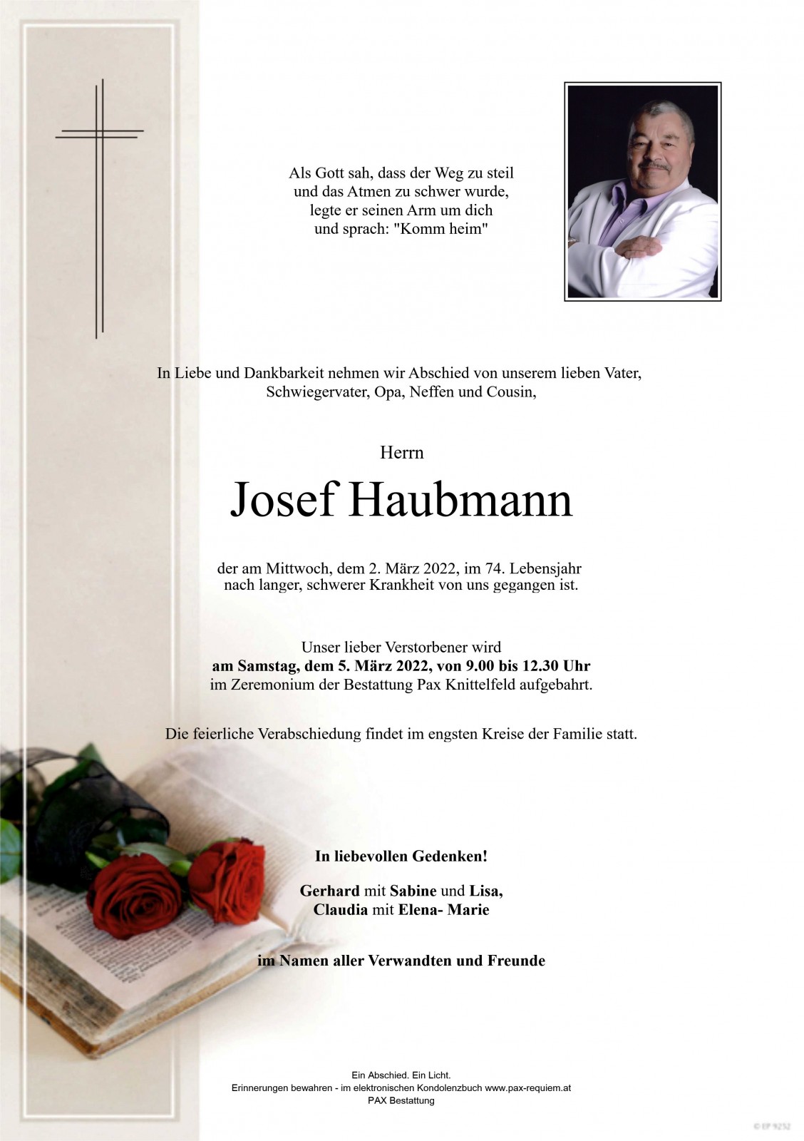 Parte Josef Haubmann