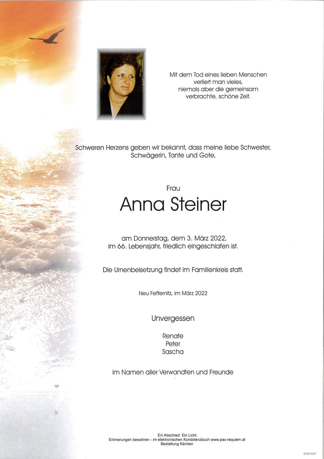 Parte Anna Steiner