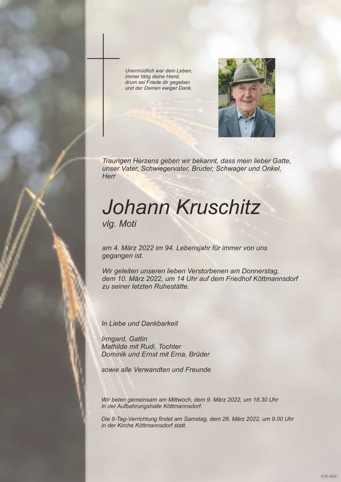 Parte Johann Kruschitz