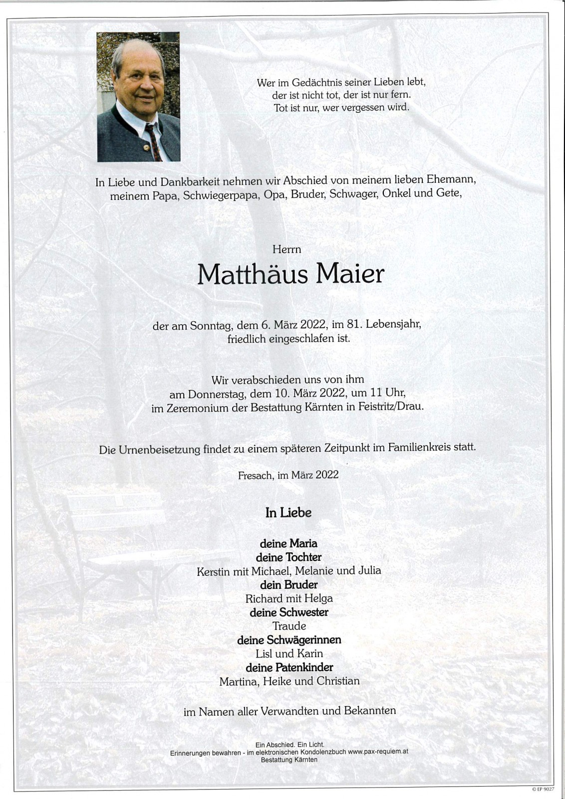 Parte Matthäus Maier