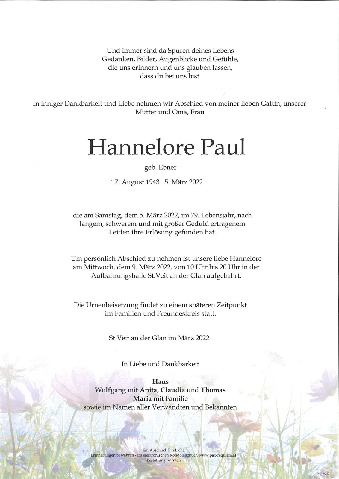 Parte Hannelore Paul