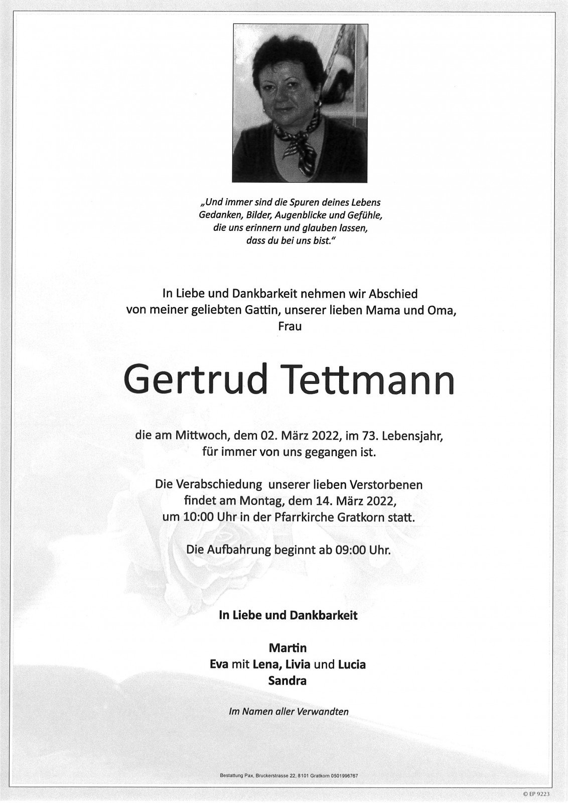 Parte Gertrud Tettmann