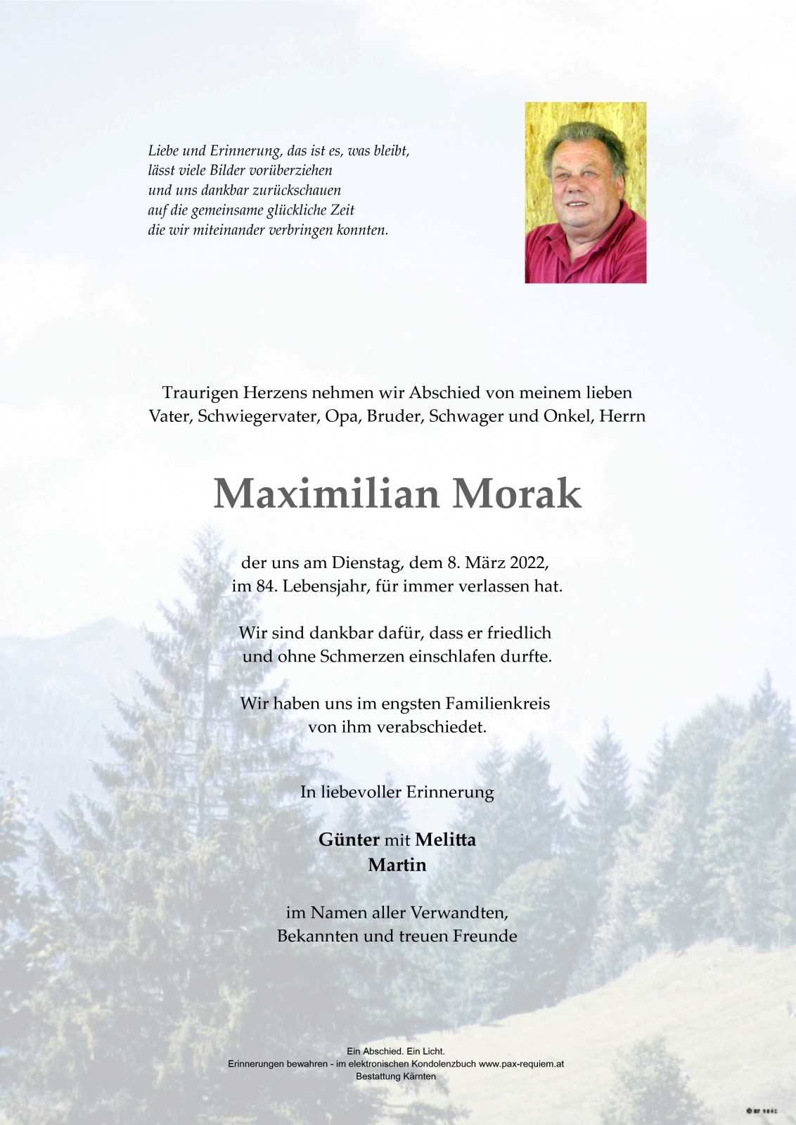 Parte Maximilian Morak