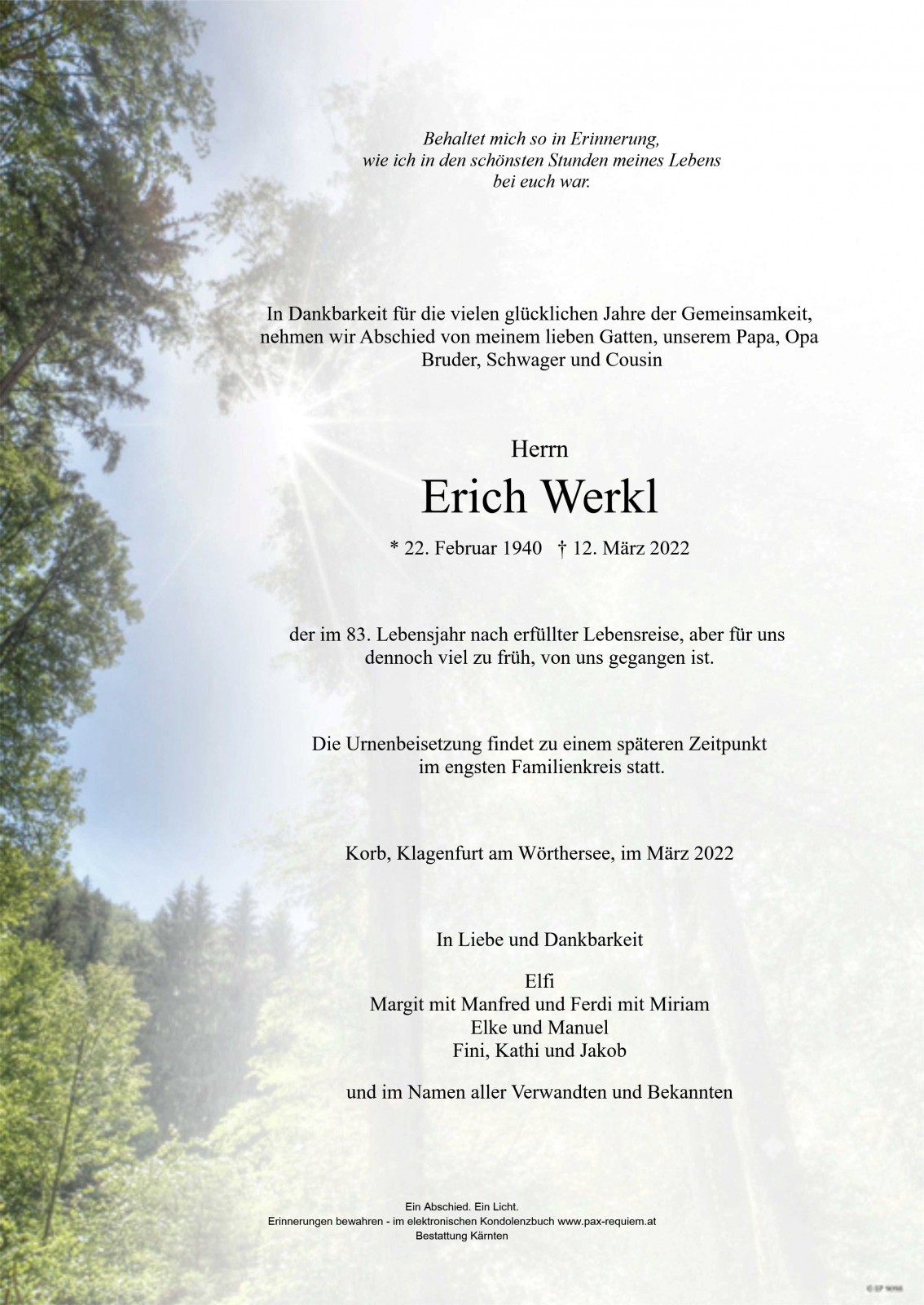 Parte Erich Werkl