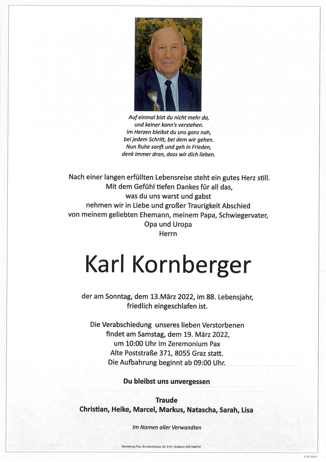 Parte Karl Kornberger