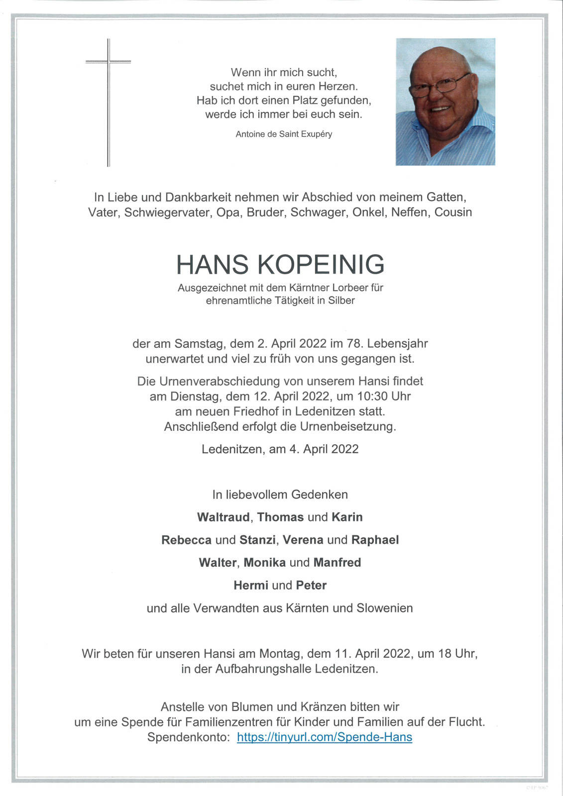 Parte Hans Kopeinig