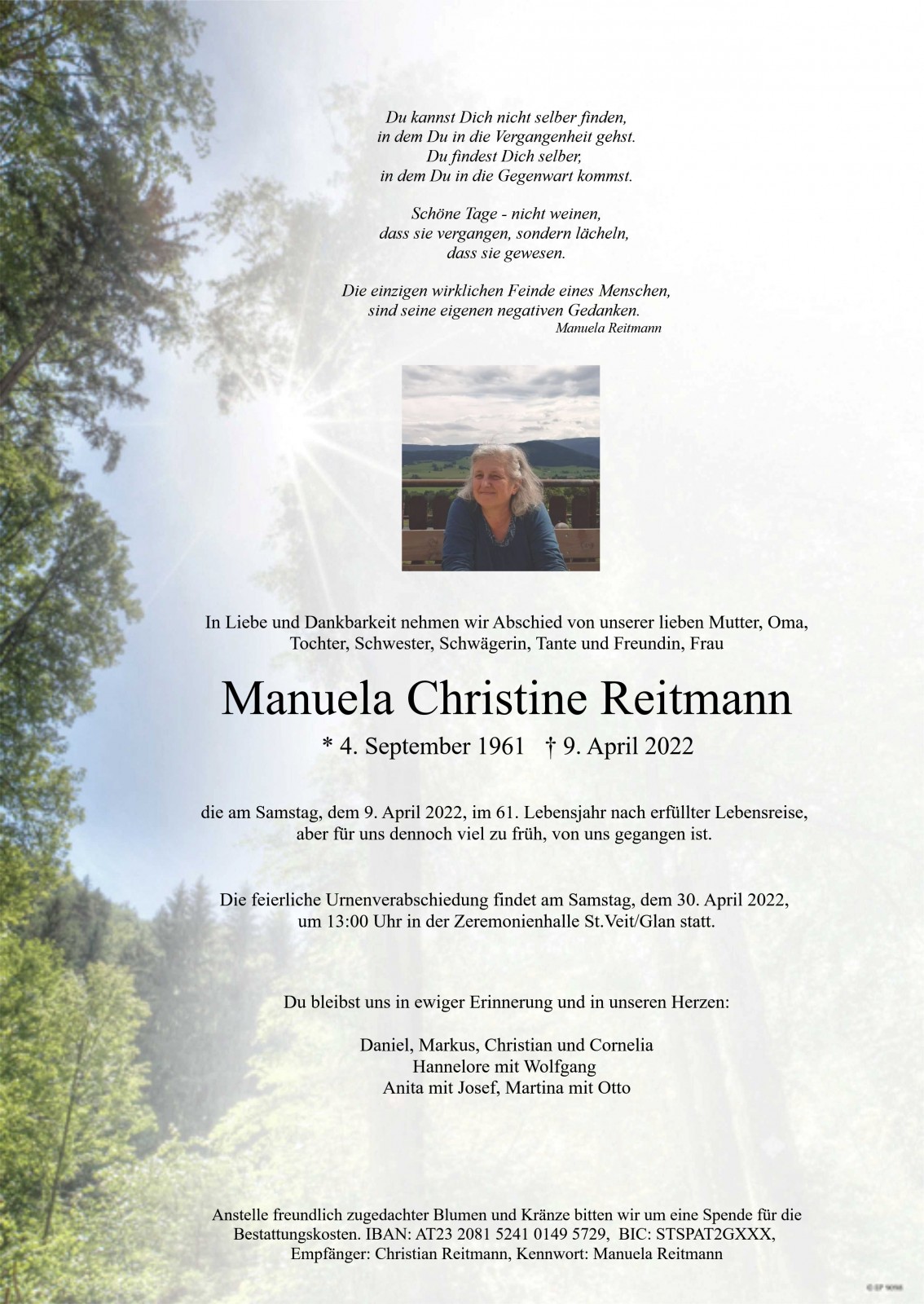 Parte Manuela Christina Reitmann