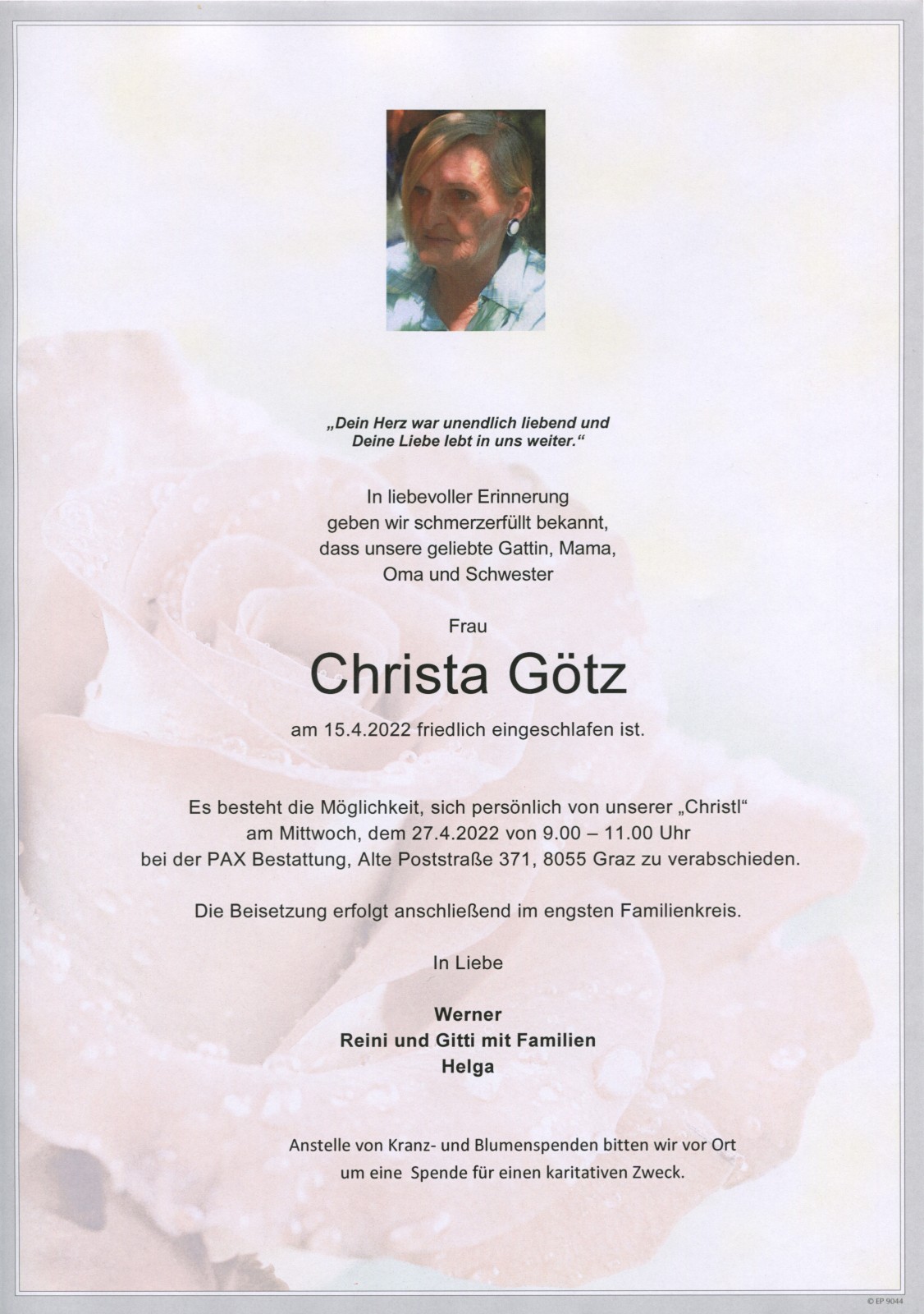 Parte Christa Götz