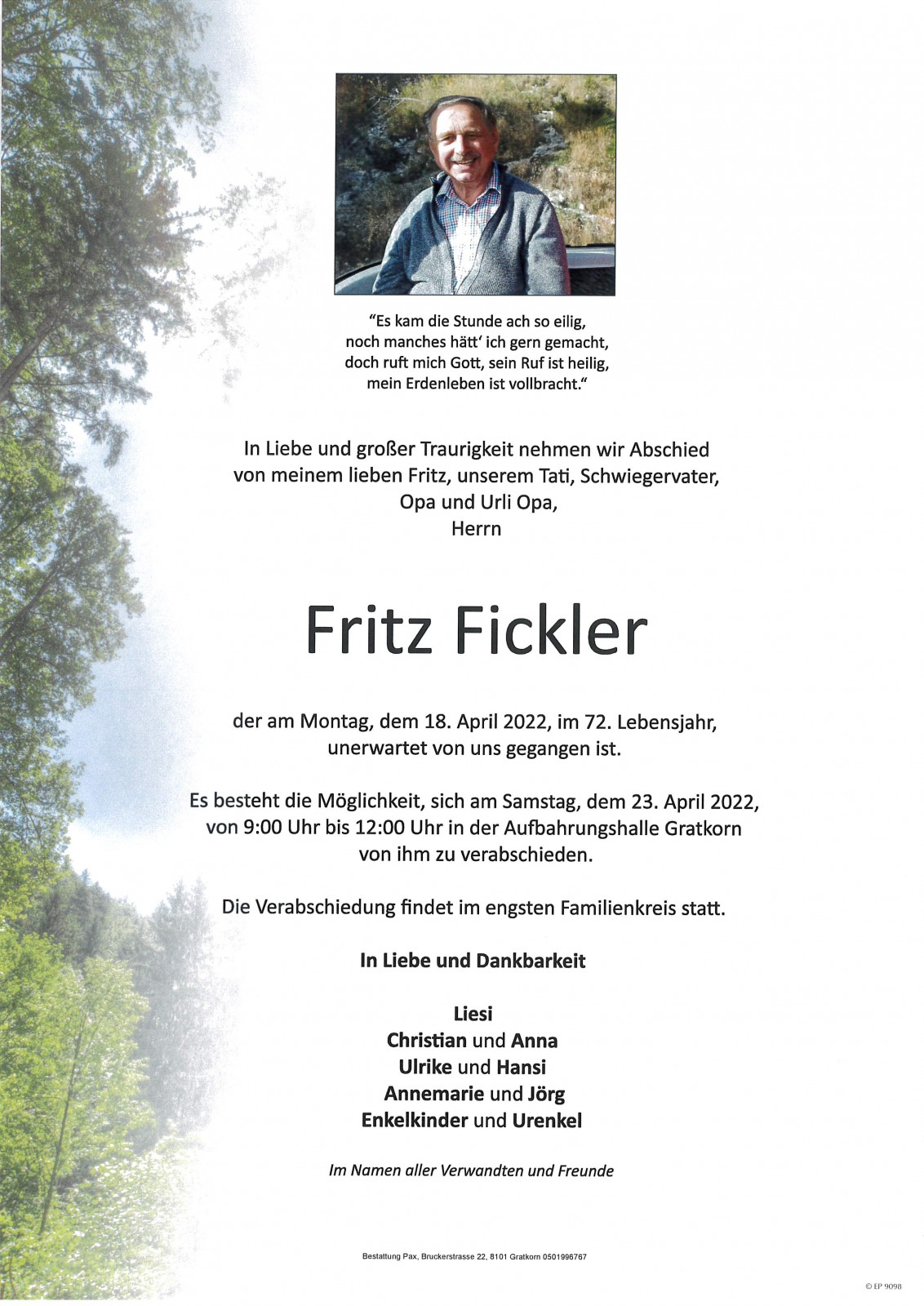 Parte Fritz Fickler