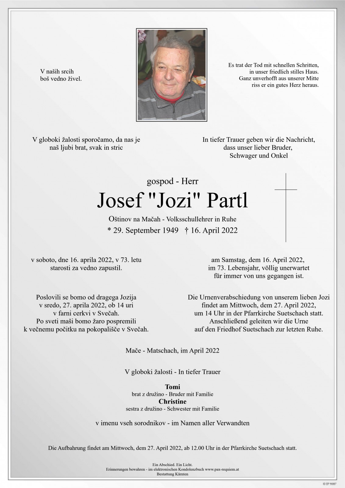 Parte Josef "Jozi" Partl