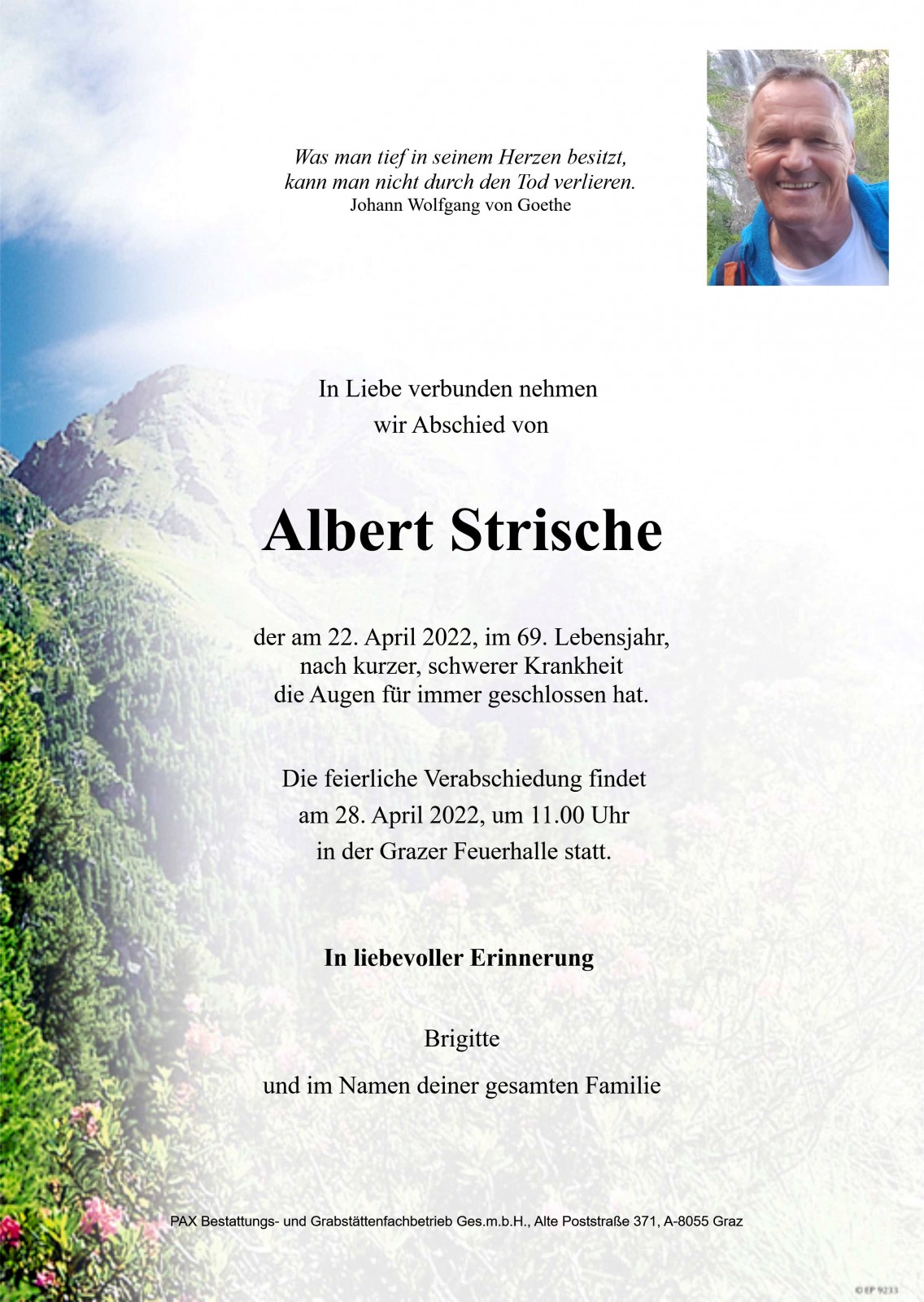 Parte Ing. Albert Strische