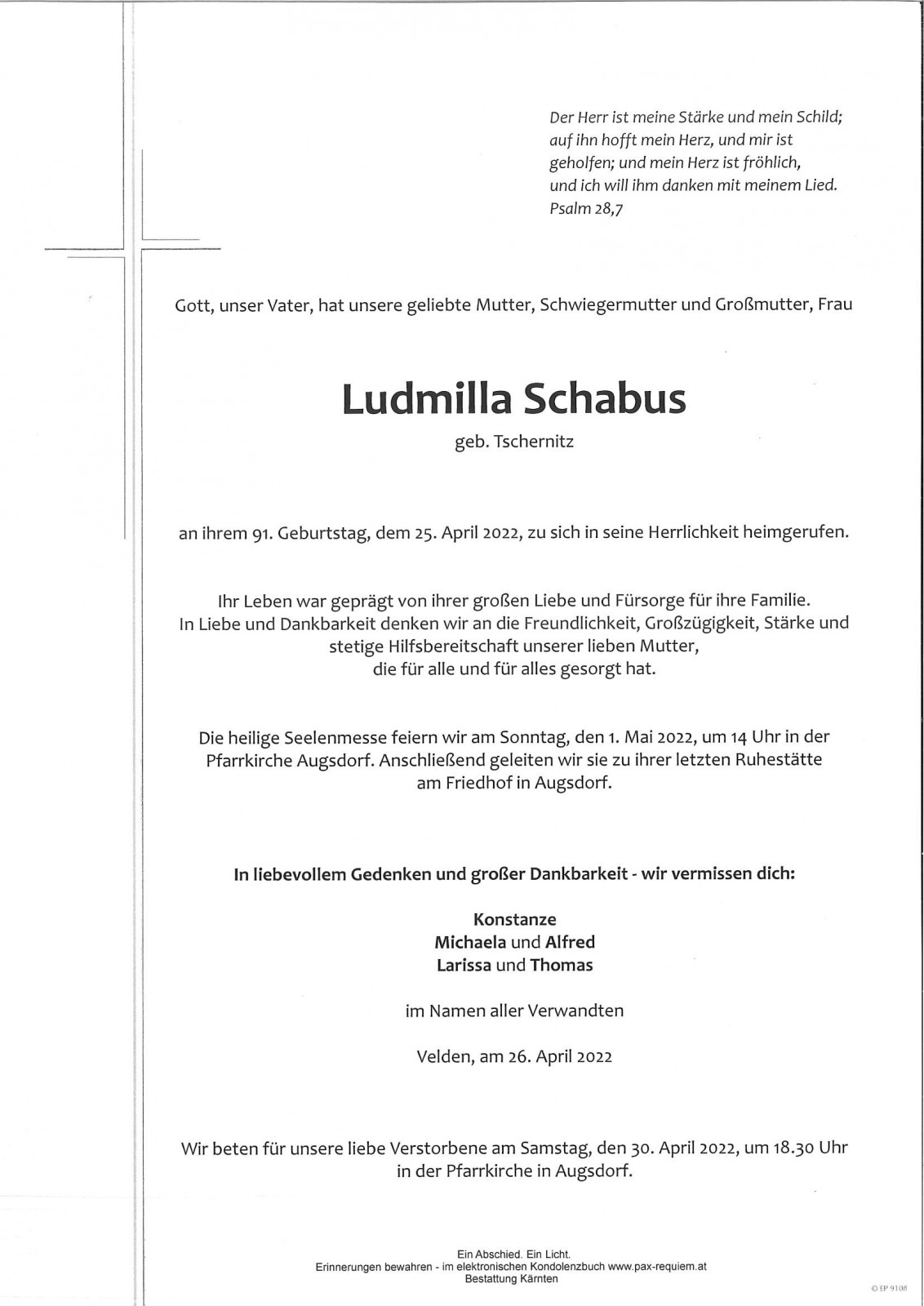 Parte Ludmilla Schabus